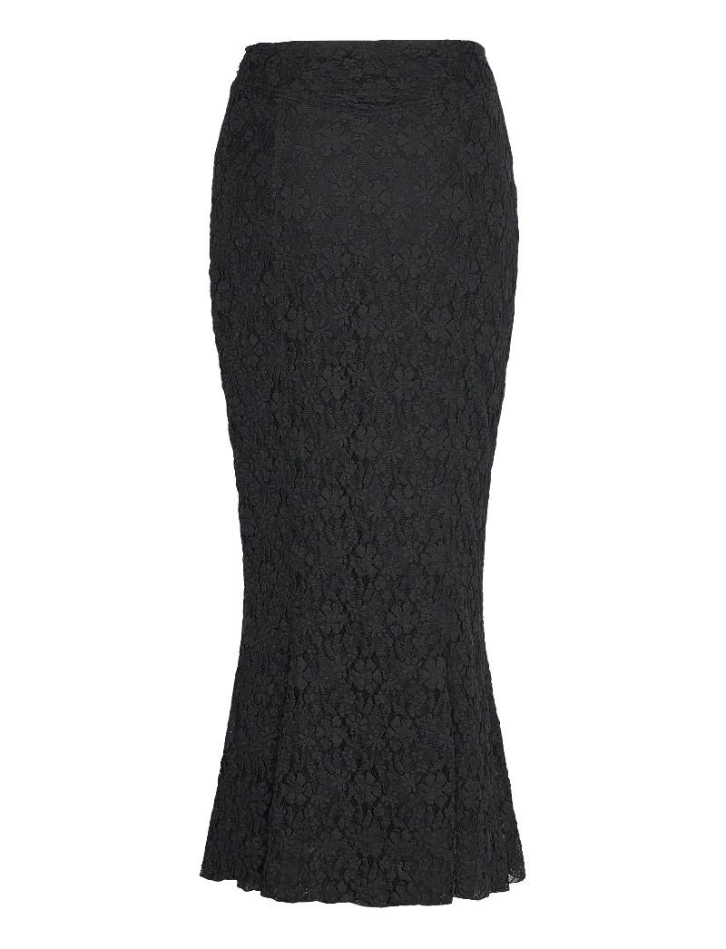 ROTATE Birger Christensen - Lace Midi Skirt - midi skirts - black - 2