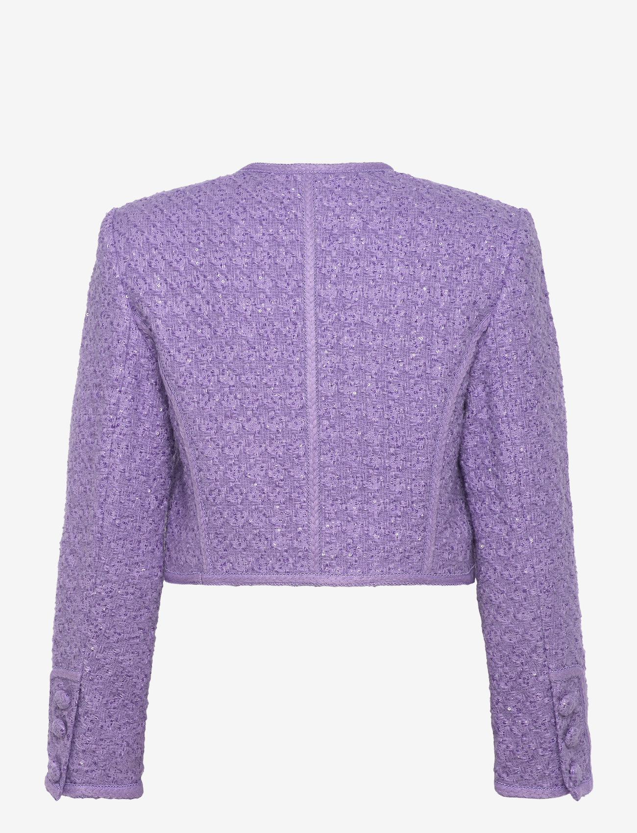 ROTATE Birger Christensen - Boucle Crop Jacket - bougainvillea - 1