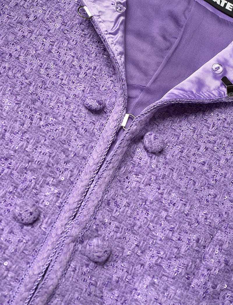 ROTATE Birger Christensen - Boucle Crop Jacket - bouclé - bougainvillea - 2