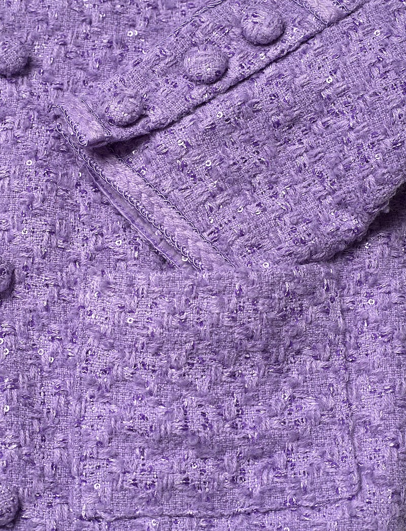 ROTATE Birger Christensen - Boucle Crop Jacket - bouclé - bougainvillea - 3