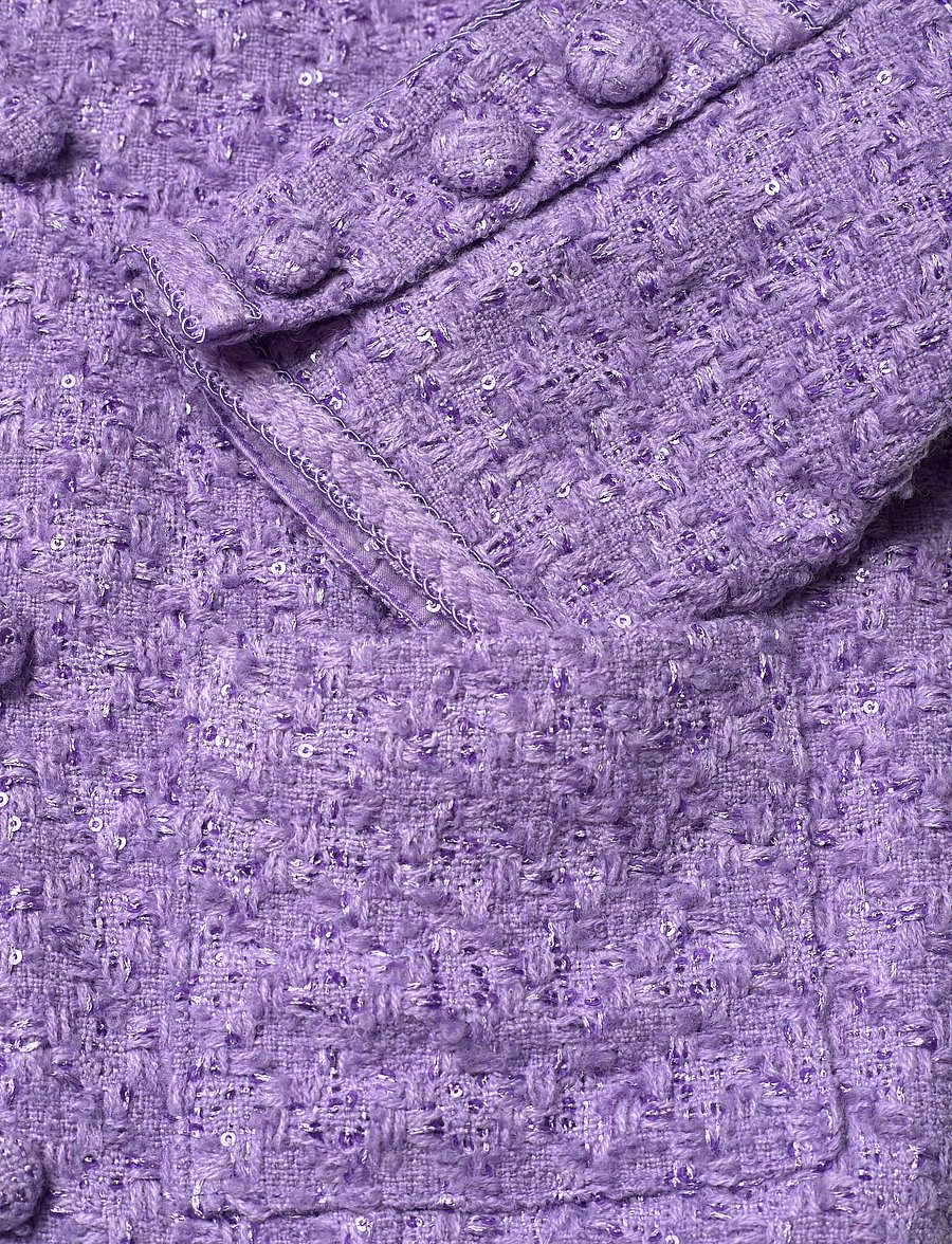 ROTATE - Boucle Crop Jacket - bougainvillea - 3