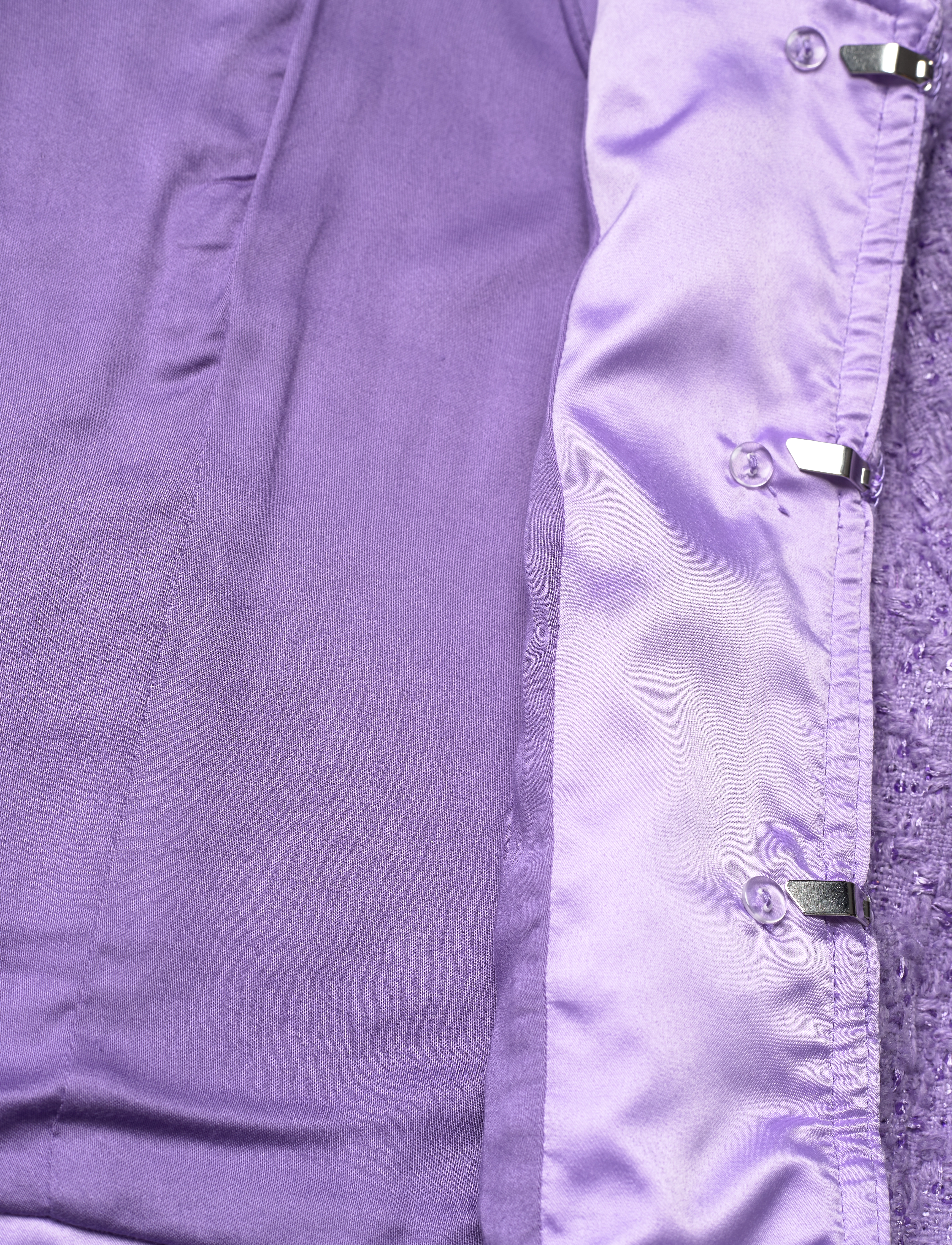 ROTATE - Boucle Crop Jacket - bougainvillea - 4