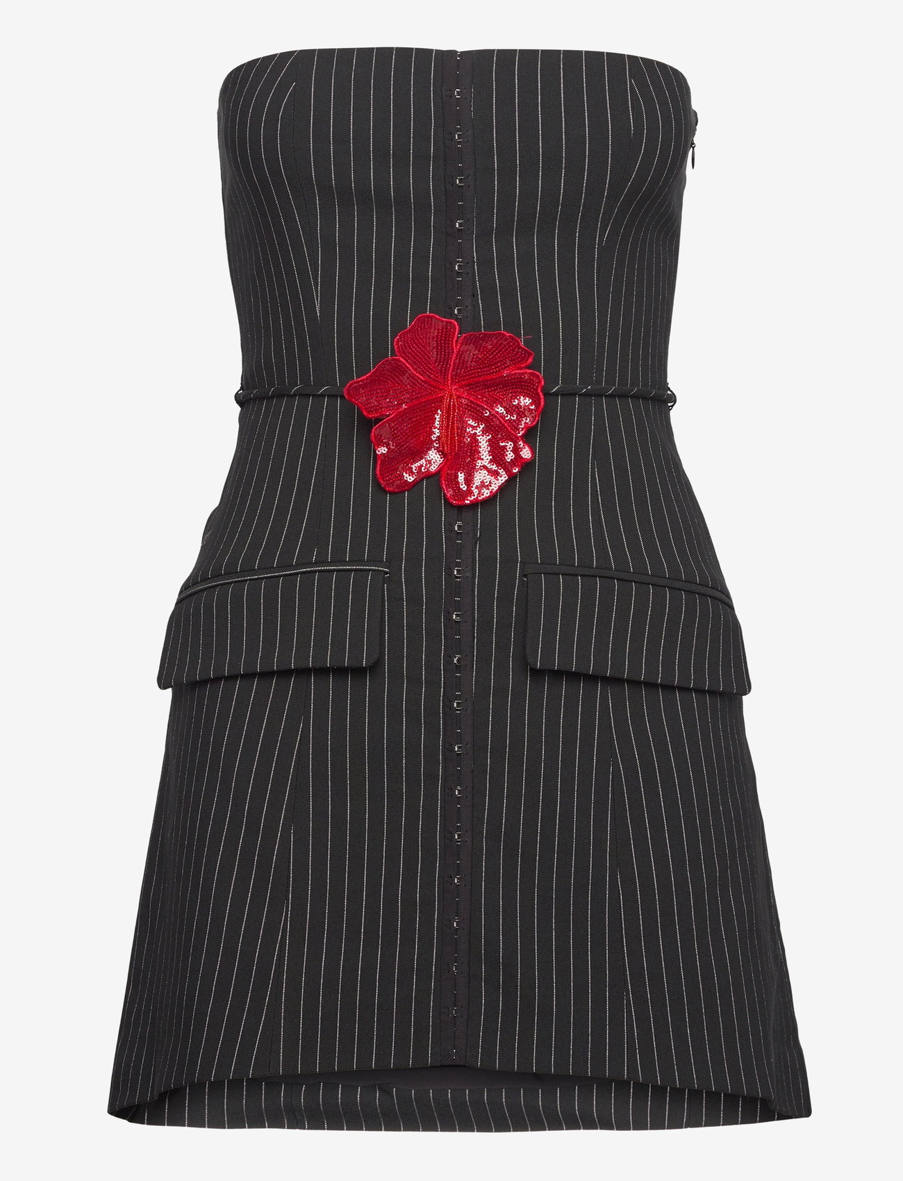 ROTATE Birger Christensen - Stretchy Strapless Top - tap shoe comb. - 1