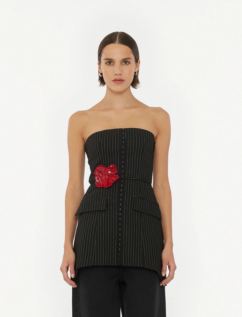 ROTATE Birger Christensen - Stretchy Strapless Top - short dresses - tap shoe comb. - 0