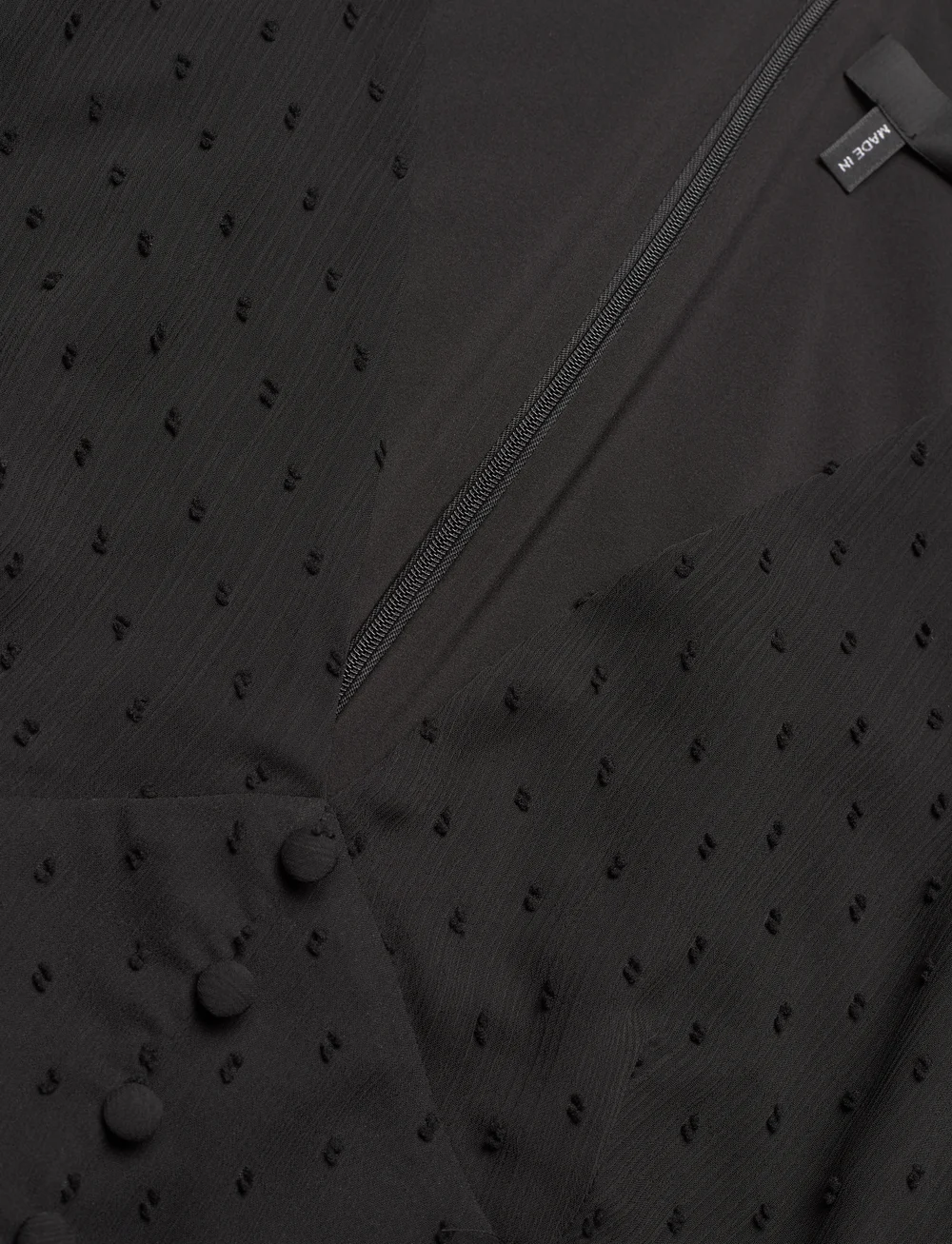 ROTATE Birger Christensen - Long Sleeve Mini Dress - robes de fête - black - 5