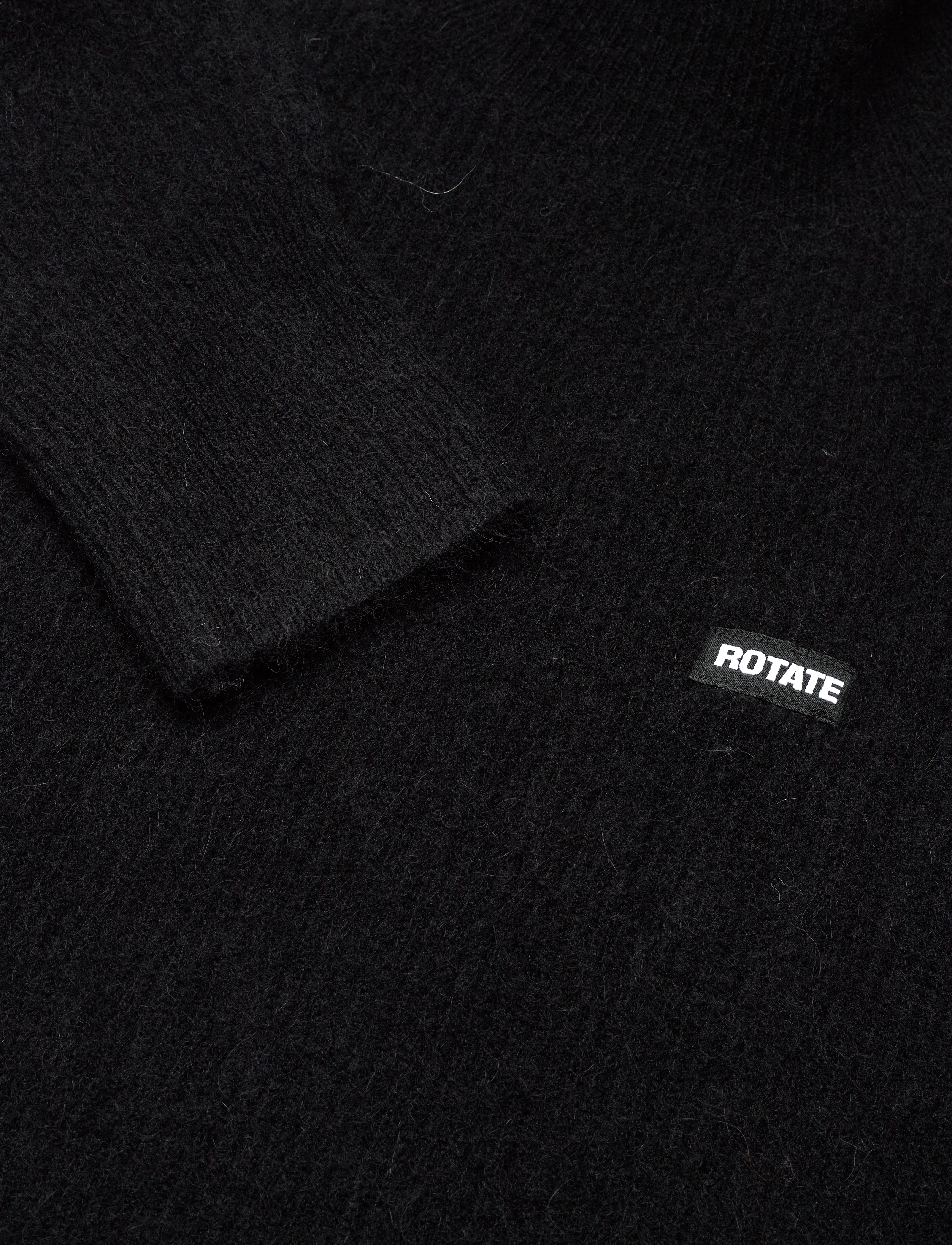 ROTATE Birger Christensen - TURTLENECK SWEATER - black - 5