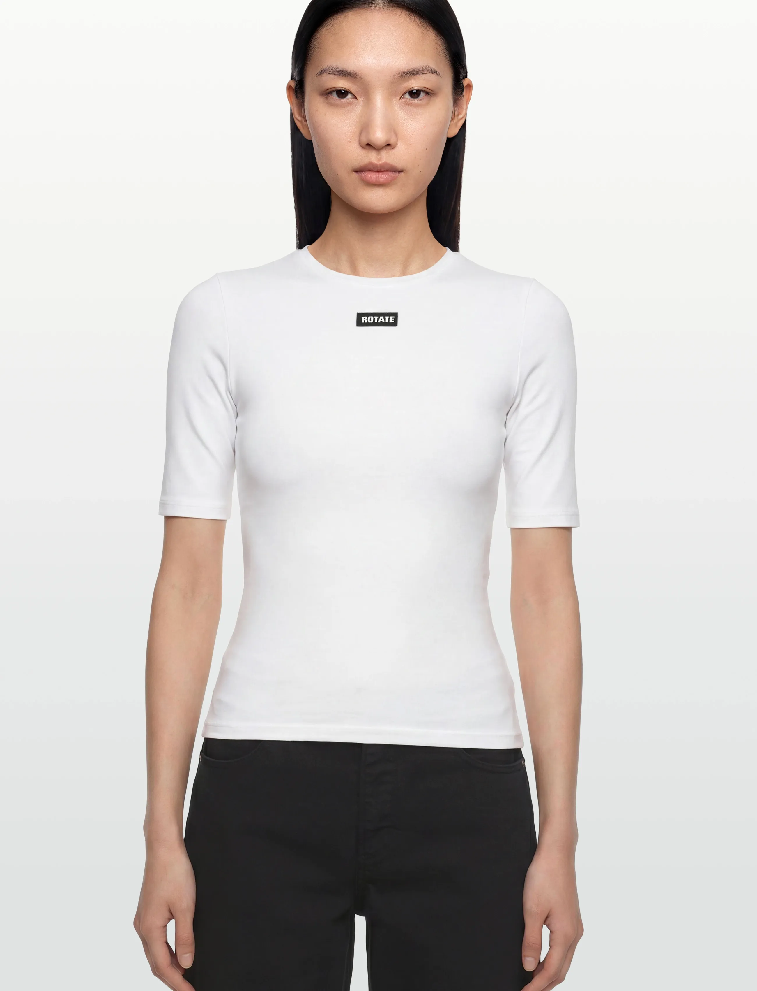 ROTATE - SHORT SLEEVE T-SHIRT - t-shirts - bright white - 3