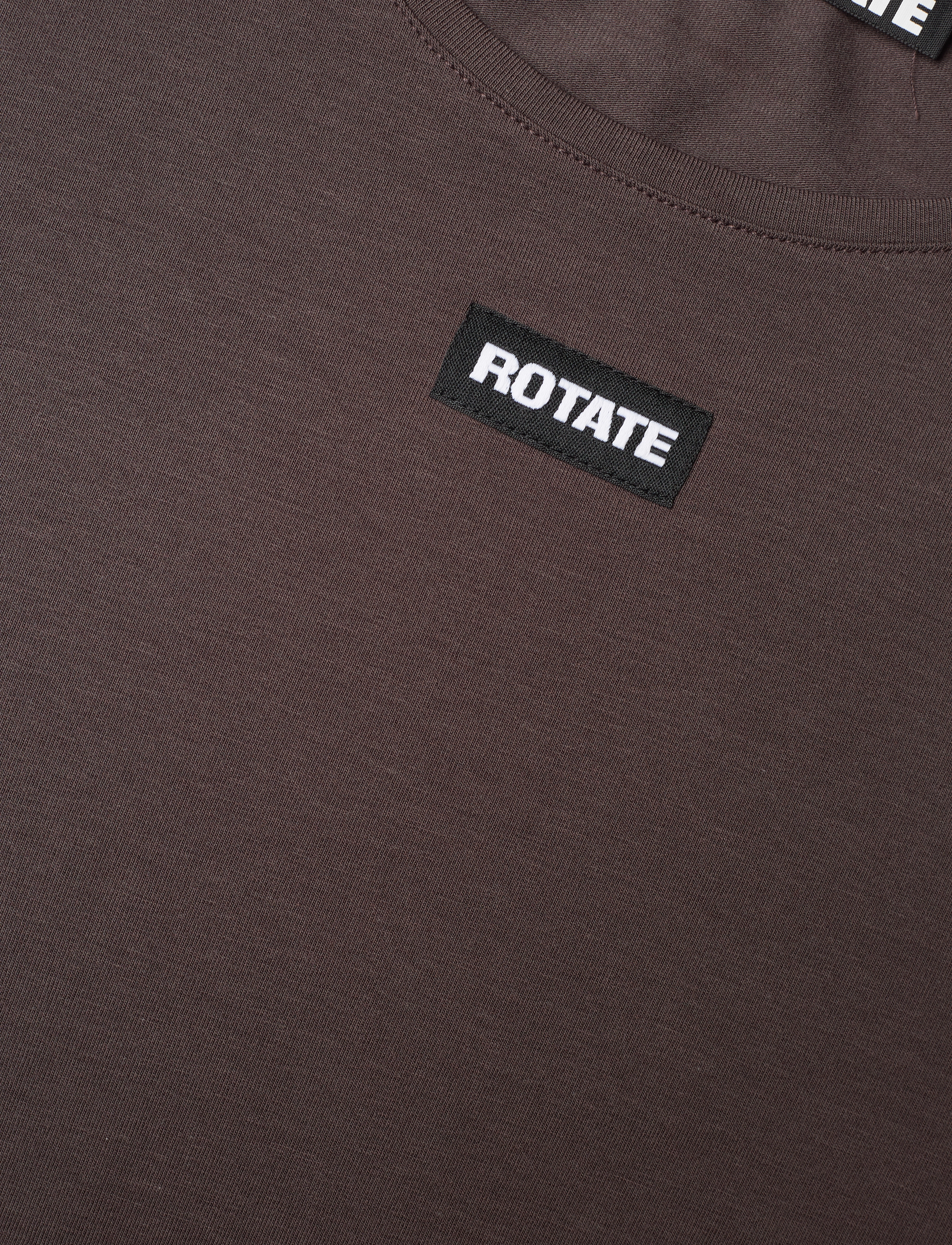 ROTATE - Short Sleeve T-Shirt - chocolate brown - 2