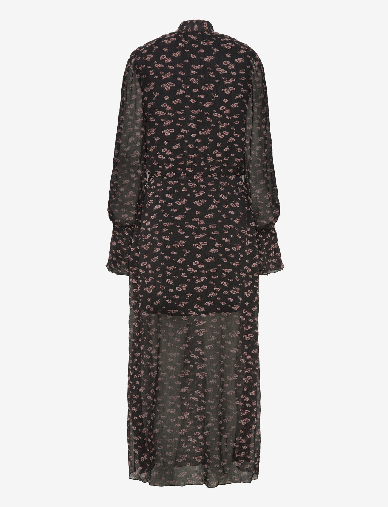 ROTATE Birger Christensen - Crinkled Strap Tie Dress - maxi kjoler - tap shoe comb. - 1