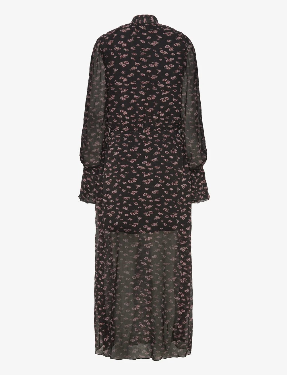 ROTATE Birger Christensen - Crinkled Strap Tie Dress - maxikleider - tap shoe comb. - 1