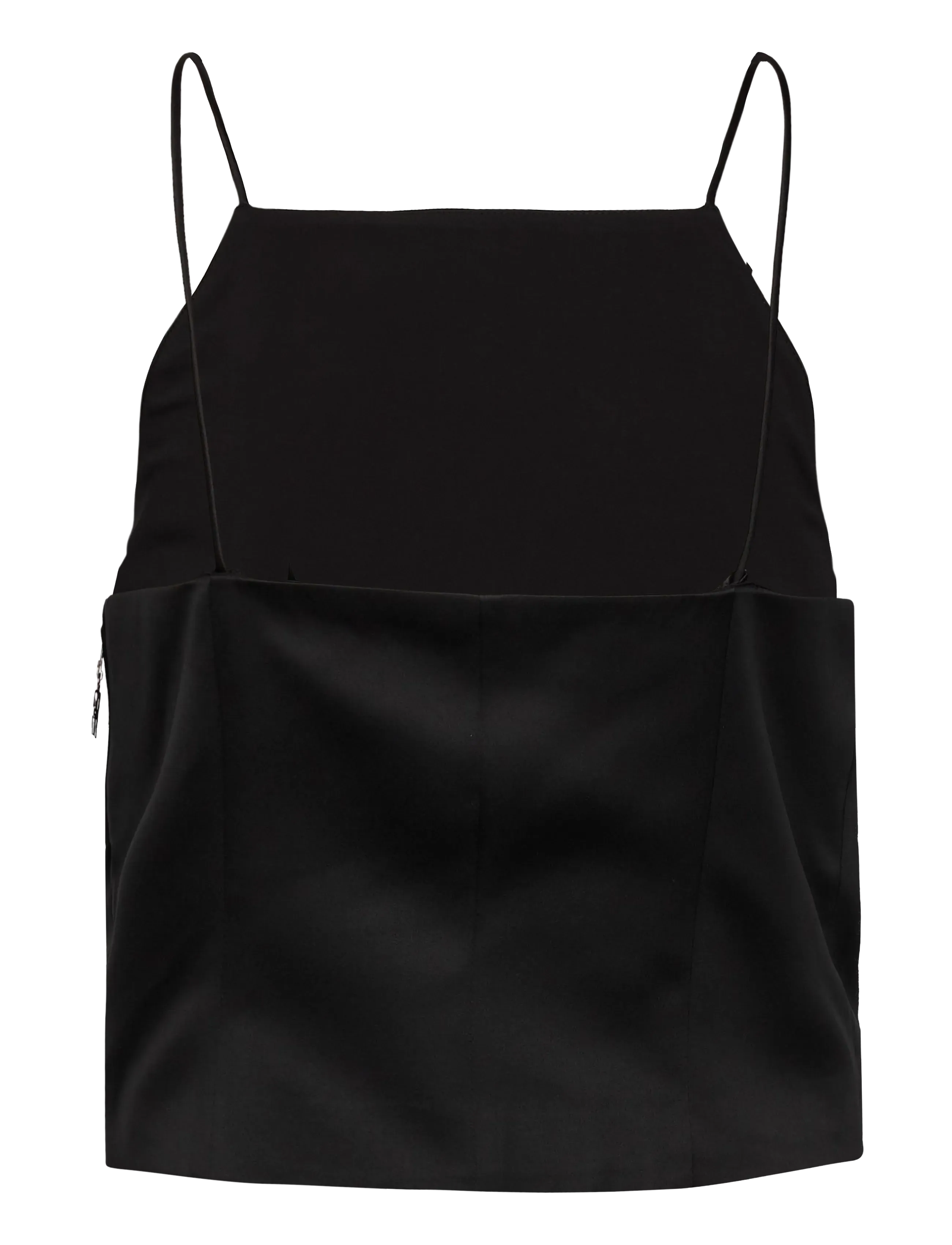 ROTATE Birger Christensen - SATIN FLOWER TOP - black - 1