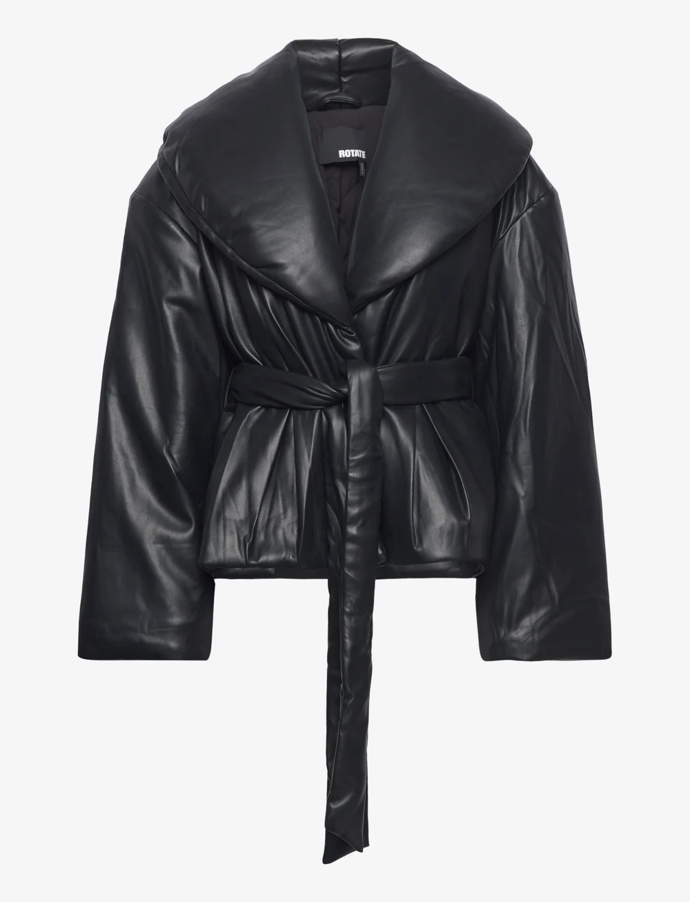 ROTATE Birger Christensen Belted Puffer Jacket Gefutterte Daunenjacken Boozt