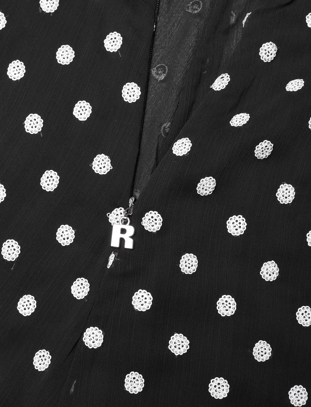 ROTATE Birger Christensen - Chiffon Midi Skirt - midi-röcke - 1000 black comb. - 4