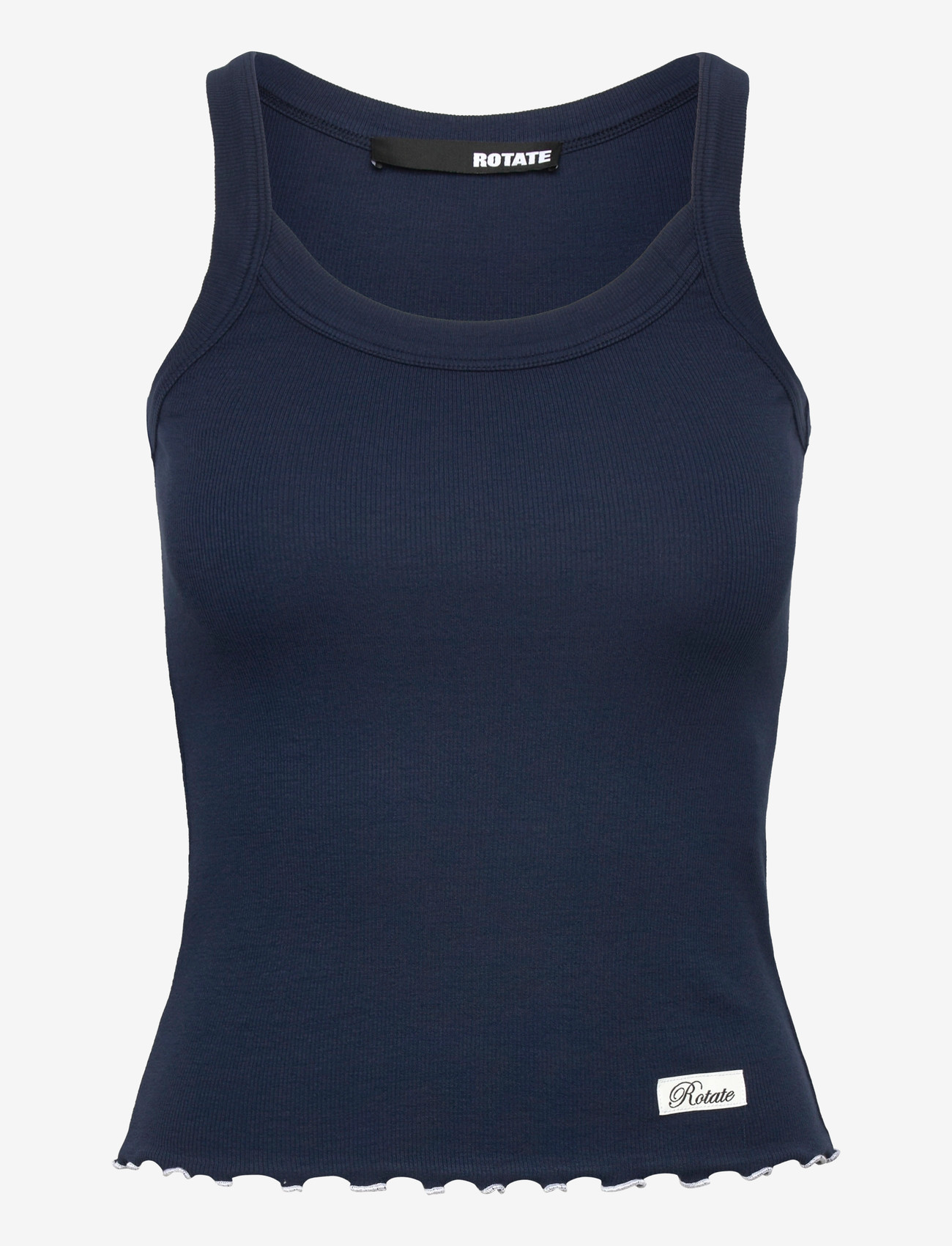 ROTATE - RIB TANK TOP - tanktops - navy blazer - 0