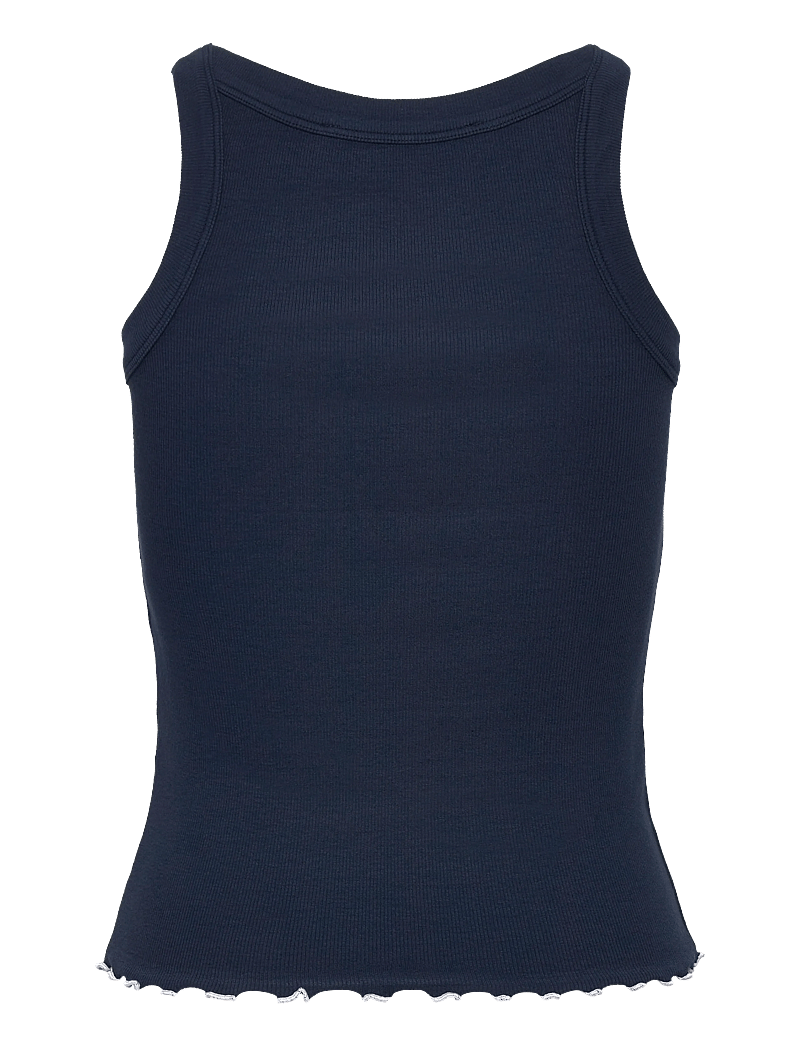 ROTATE - RIB TANK TOP - tanktops - navy blazer - 1