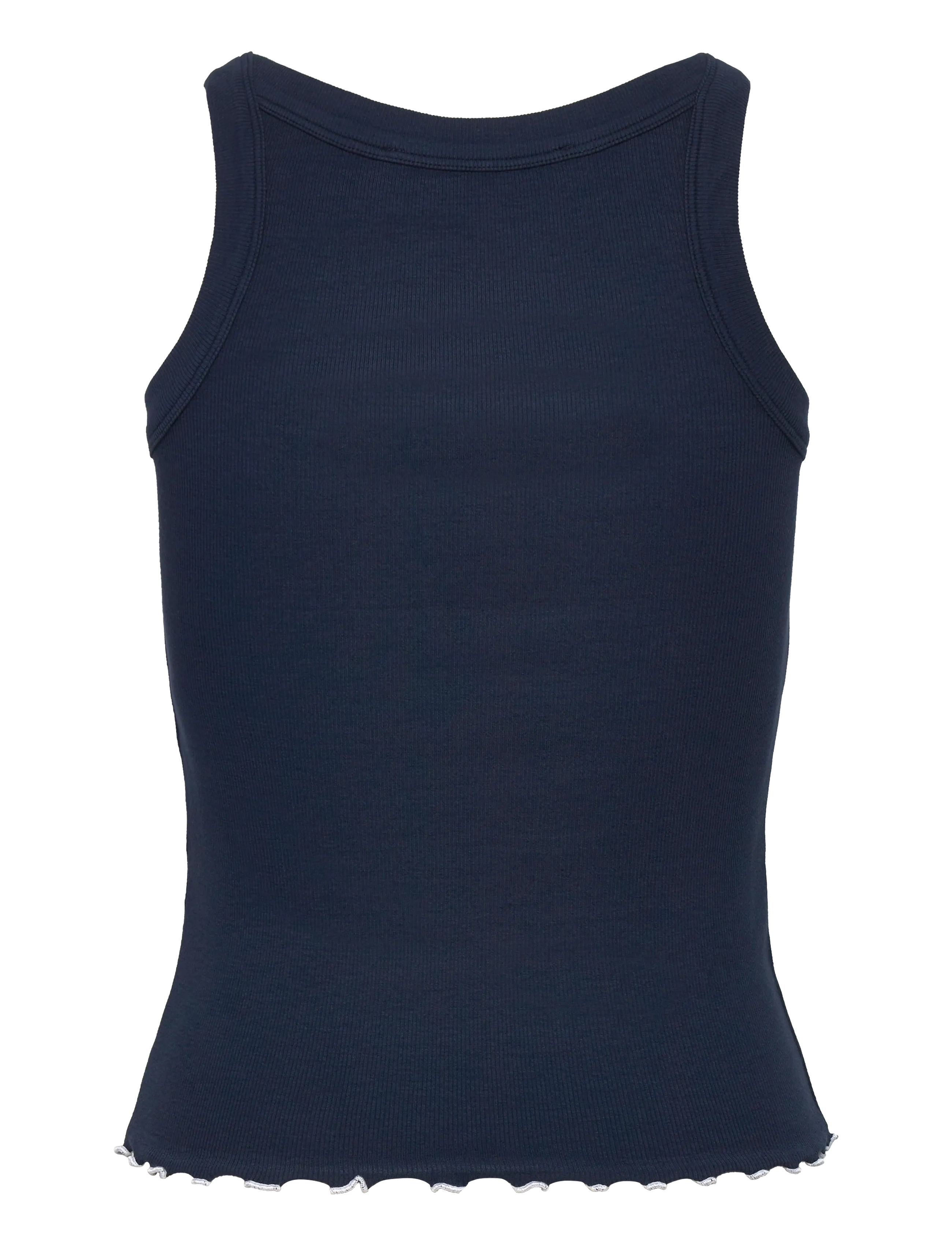 ROTATE - RIB TANK TOP - Ärmellose tops - navy blazer - 1