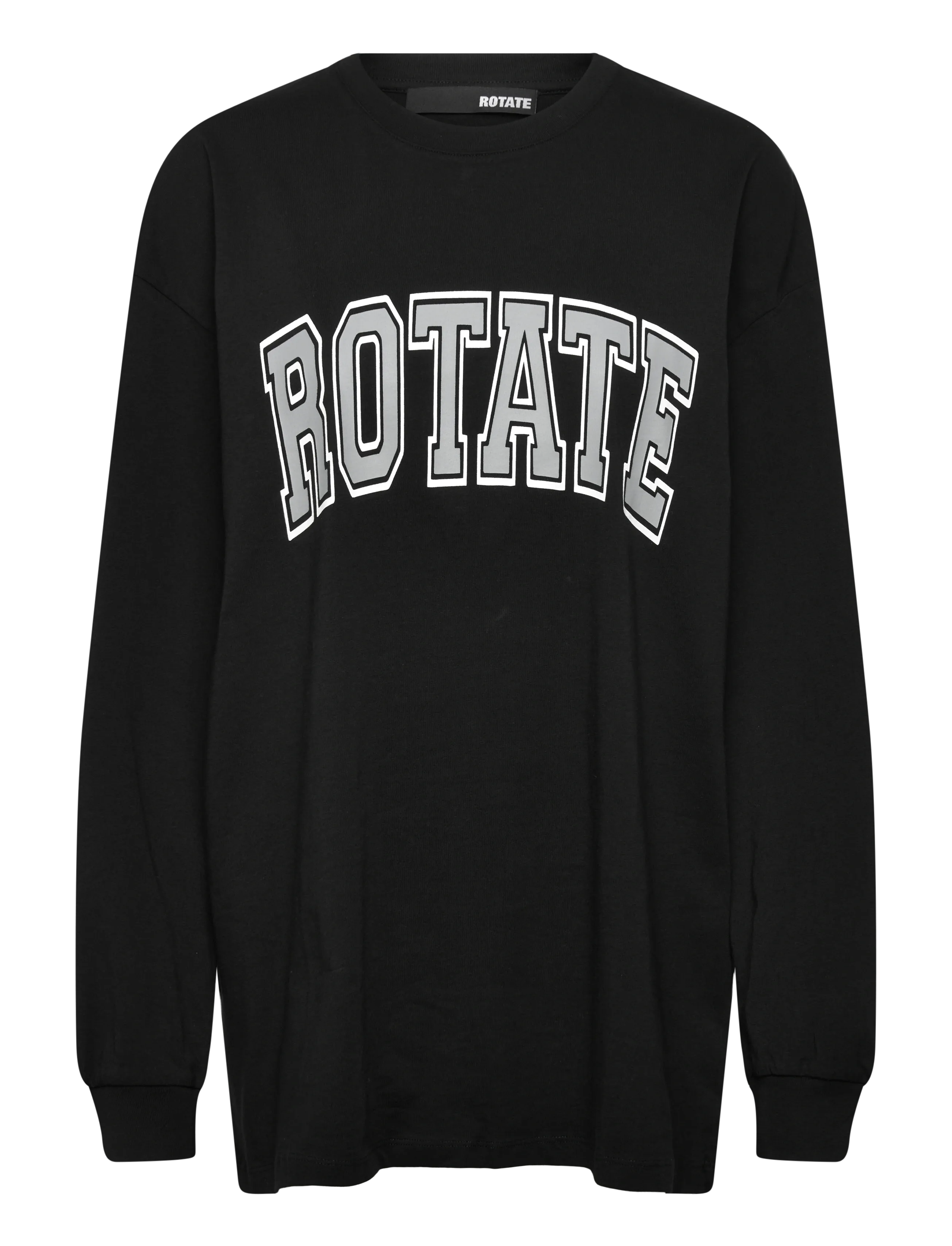 ROTATE THIN JERSEY LONGSLEEVE - Tøj - BLACK / black