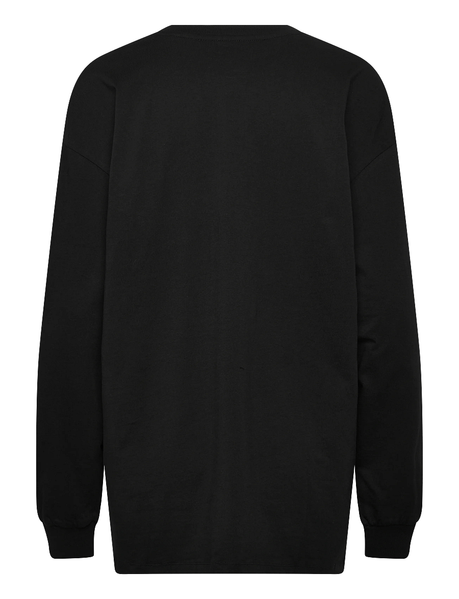 ROTATE - THIN JERSEY LONGSLEEVE - langärmlige tops - black - 1