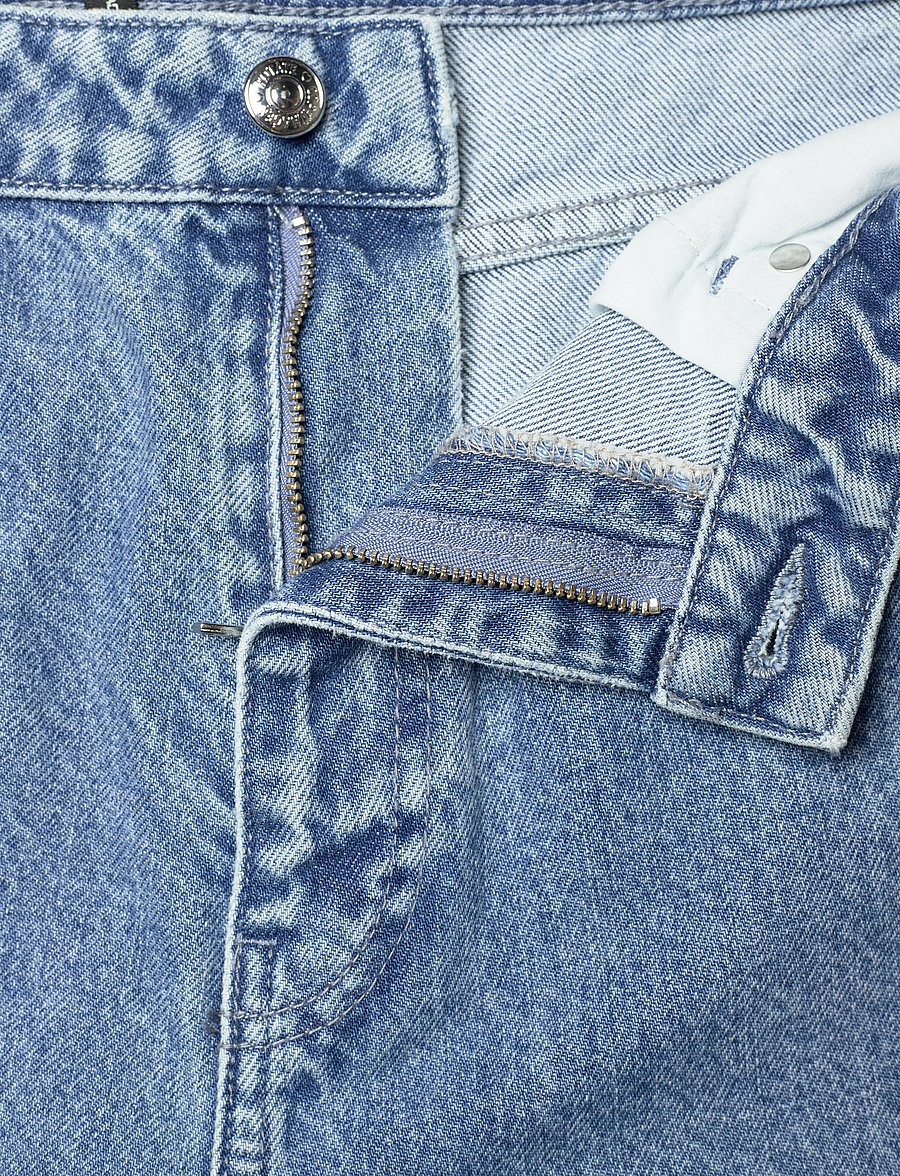 ROTATE - Rhinestone Wide Leg Jeans - brede jeans - medium blue denim - 3