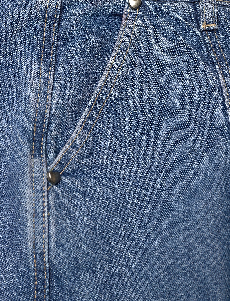 ROTATE - TWILL CARGO PANTS - brede jeans - medium blue denim - 2