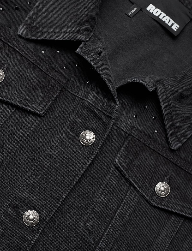 ROTATE Birger Christensen - Denim Oversized Jacket - teksatagid - dark grey denim - 2