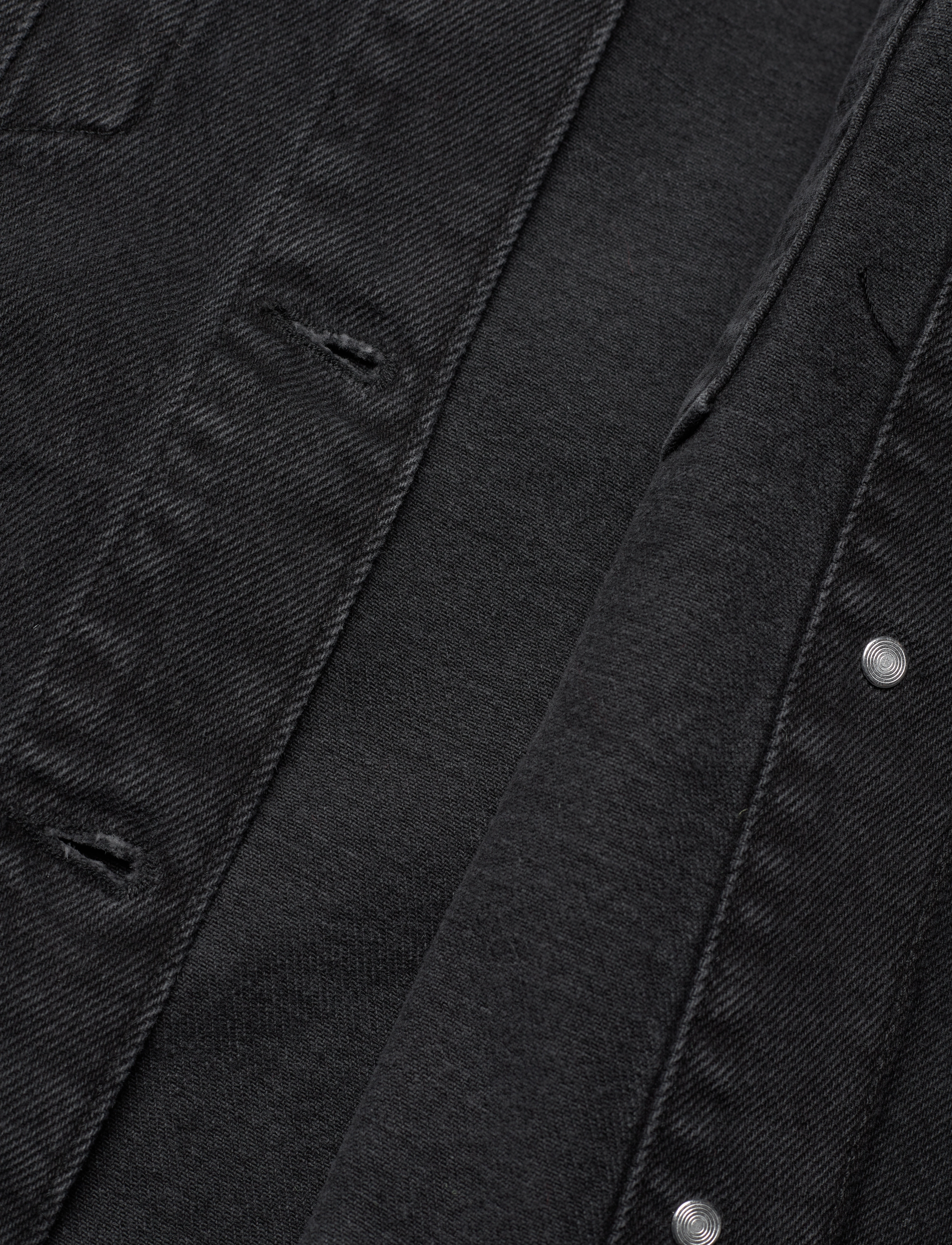 ROTATE - Denim Oversized Jacket - dark grey denim - 3