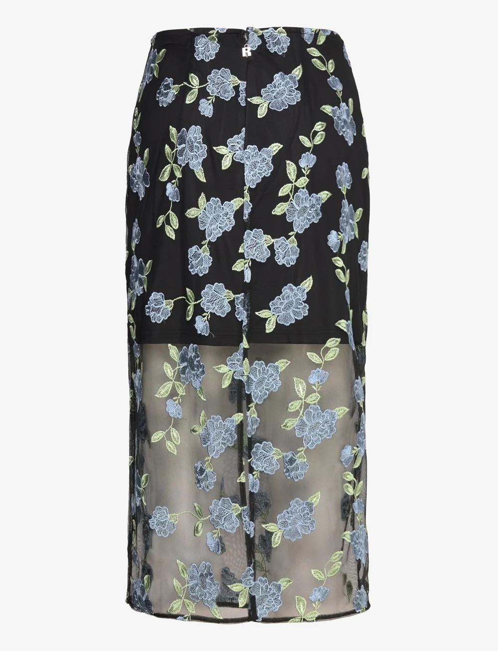 スカート ROTATE SS25 Mesh Pencil Skirt (113641000 1000) ROTATE Birger Christensen Mesh Pencil Skirt (OTA113641000