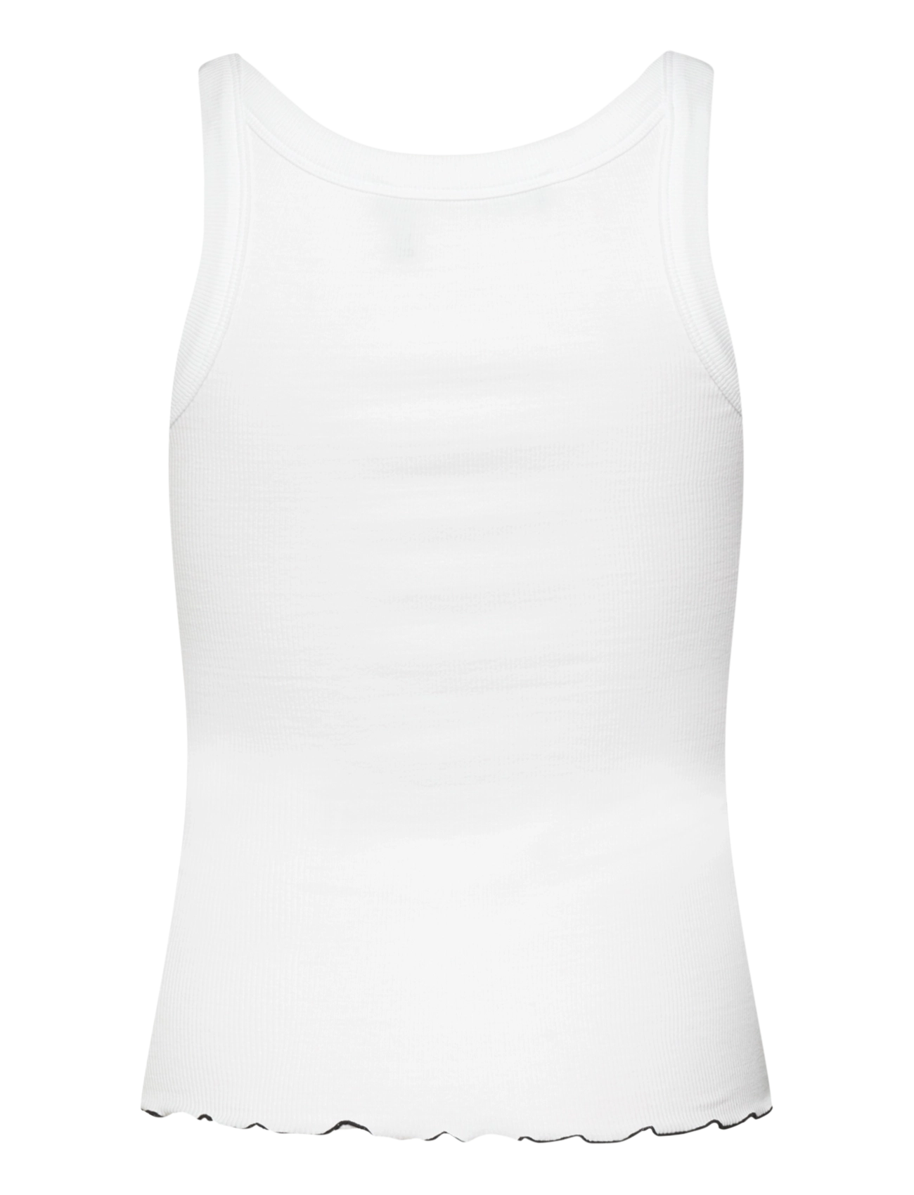 ROTATE - Rib Tank Top - bright white - 2