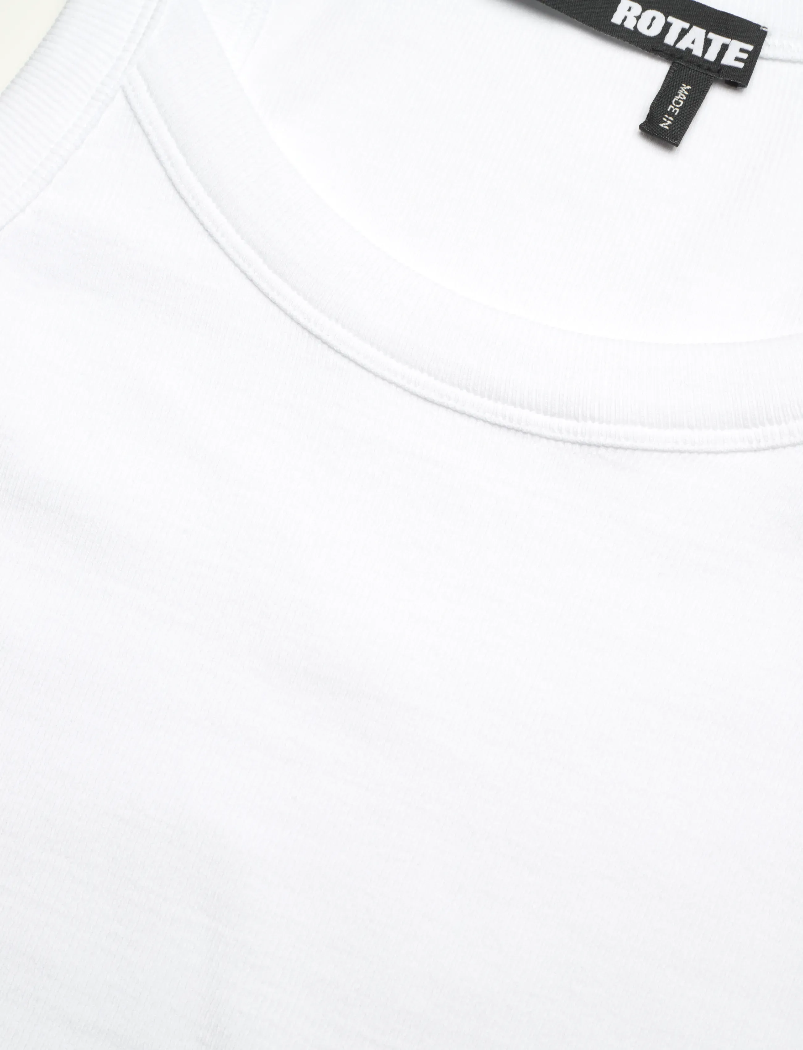 ROTATE - Rib Tank Top - bright white - 5