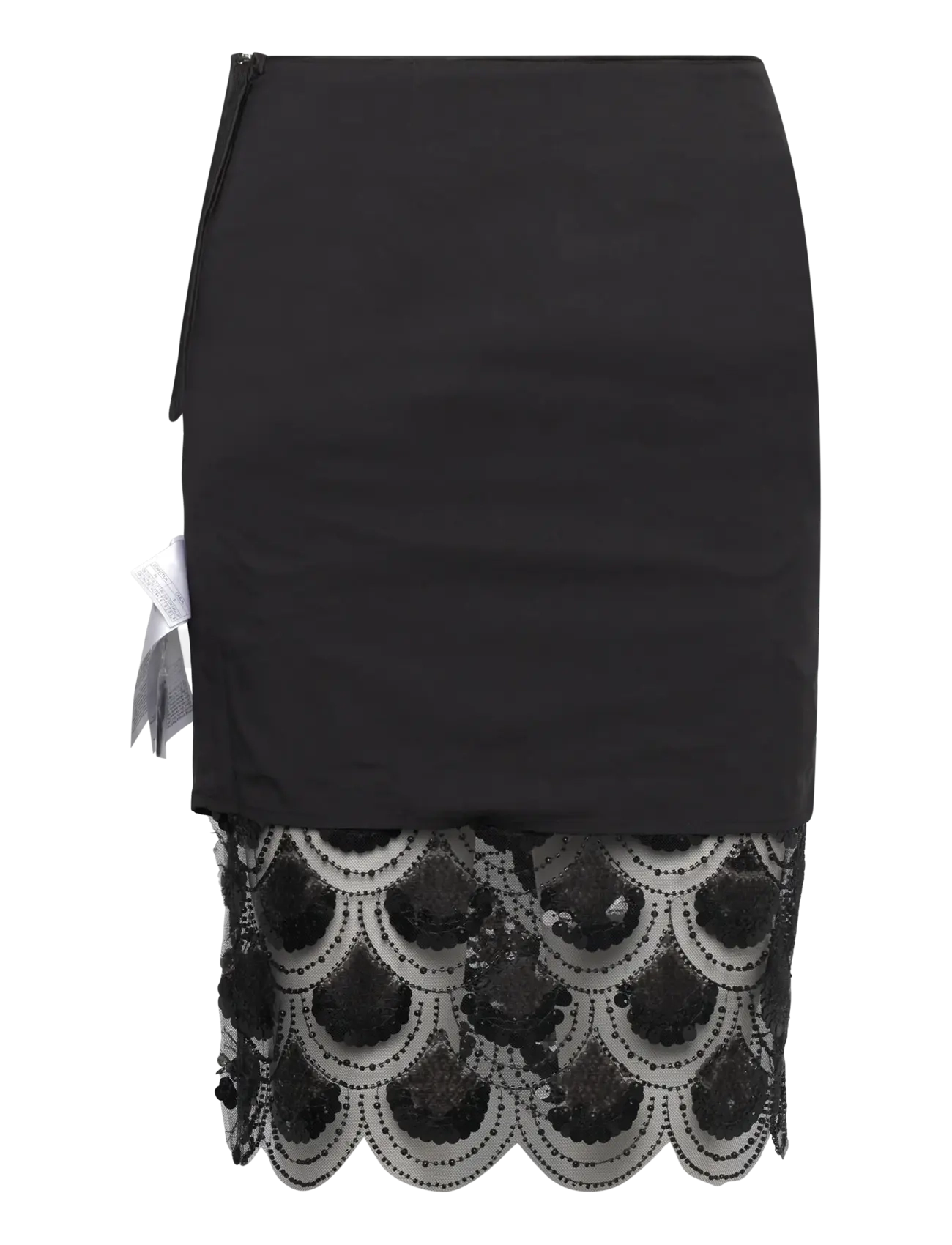 ROTATE - SEQUINS PENCIL SKIRT - black - 2