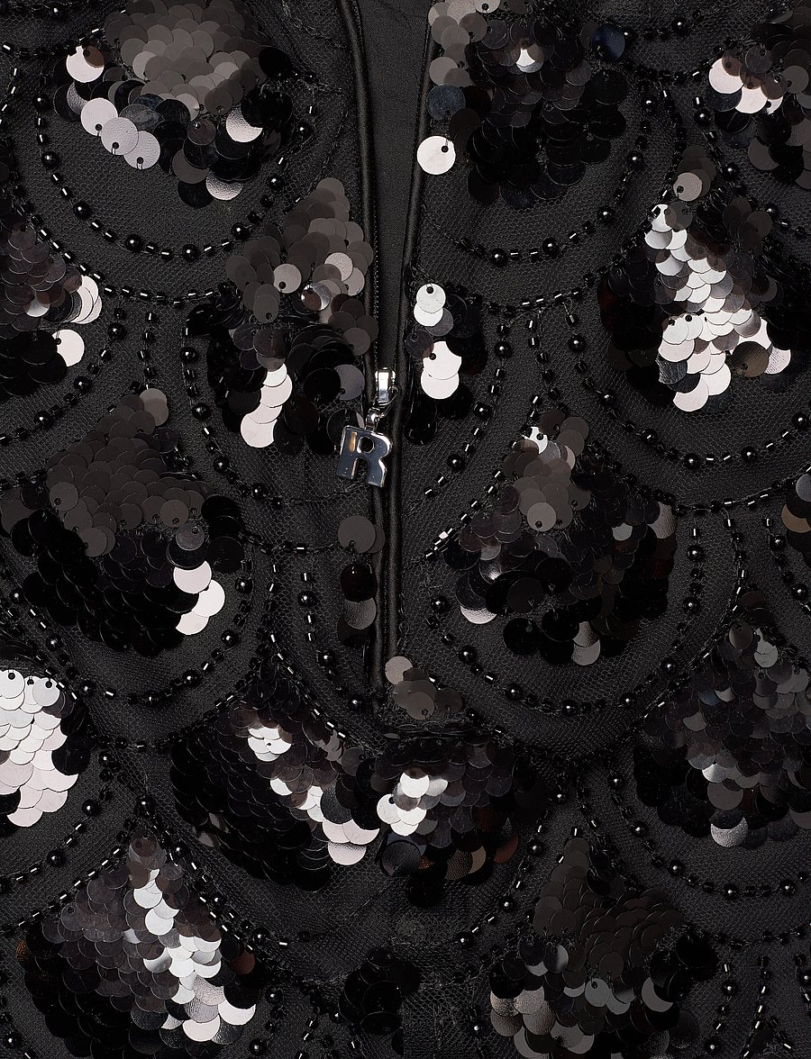 ROTATE - SEQUINS PENCIL SKIRT - black - 3