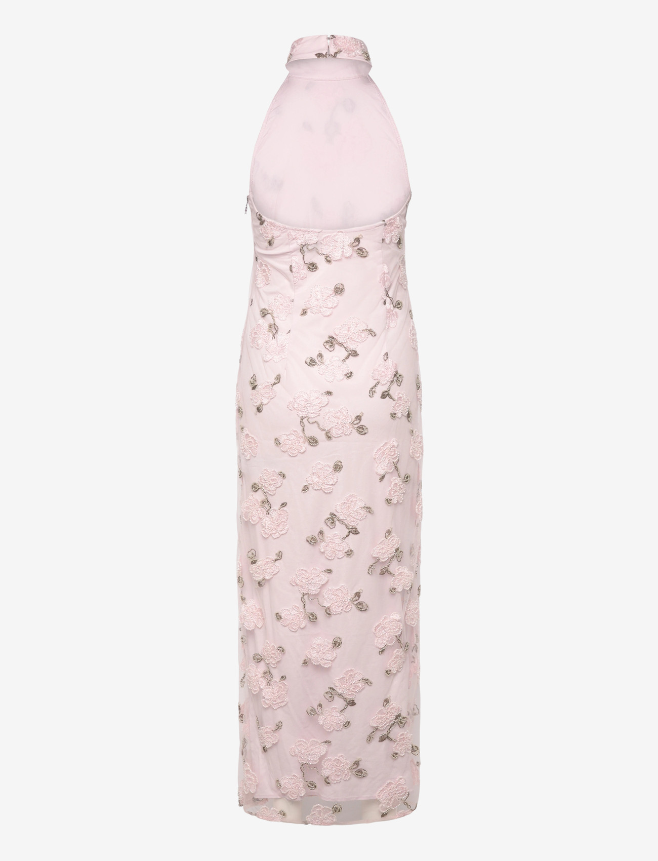 ROTATE Birger Christensen - FLOWER BEADS MAXI DRESS - aftenkjoler - lilac ash comb. - 1