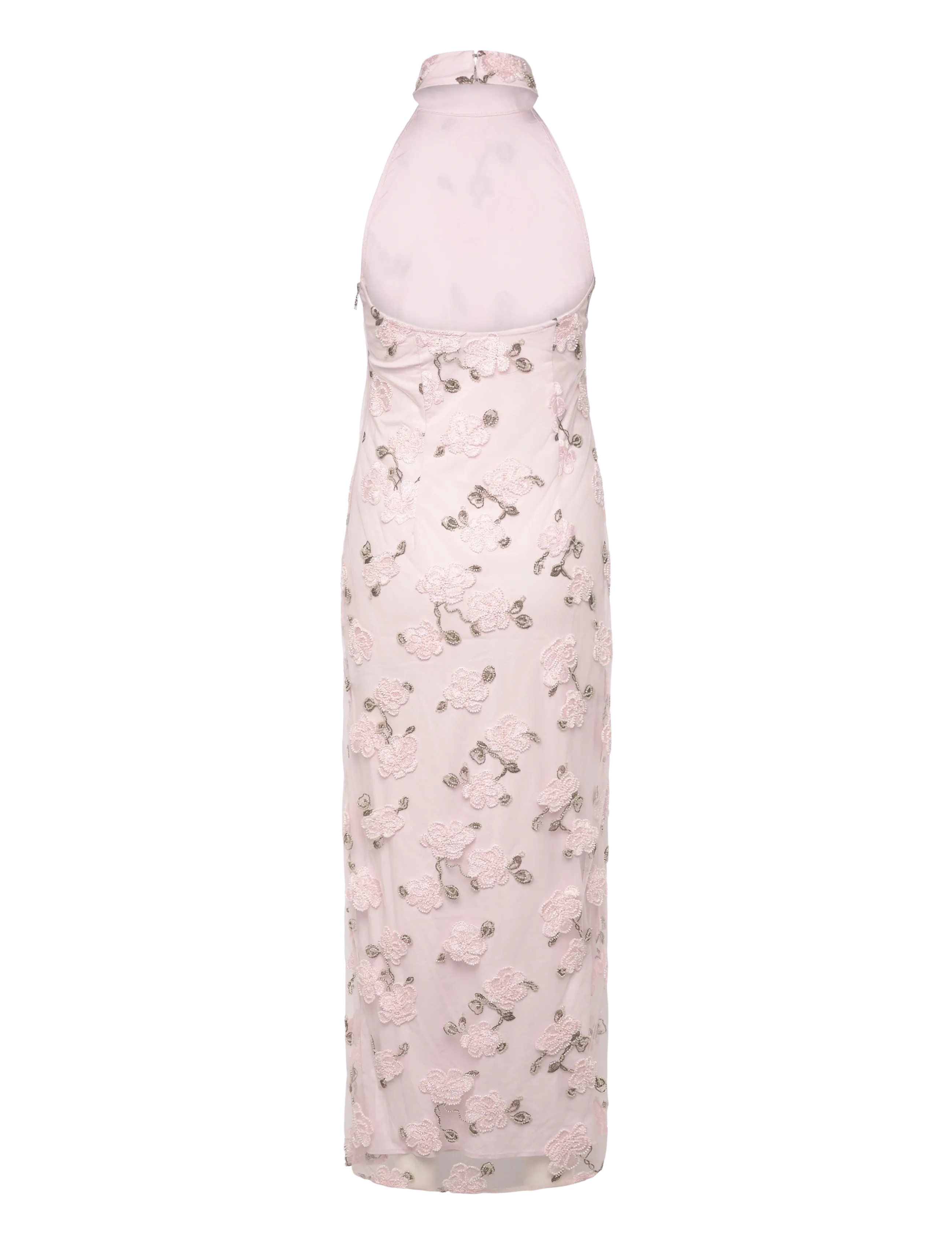 ROTATE - FLOWER BEADS MAXI DRESS - lilac ash comb. - 1