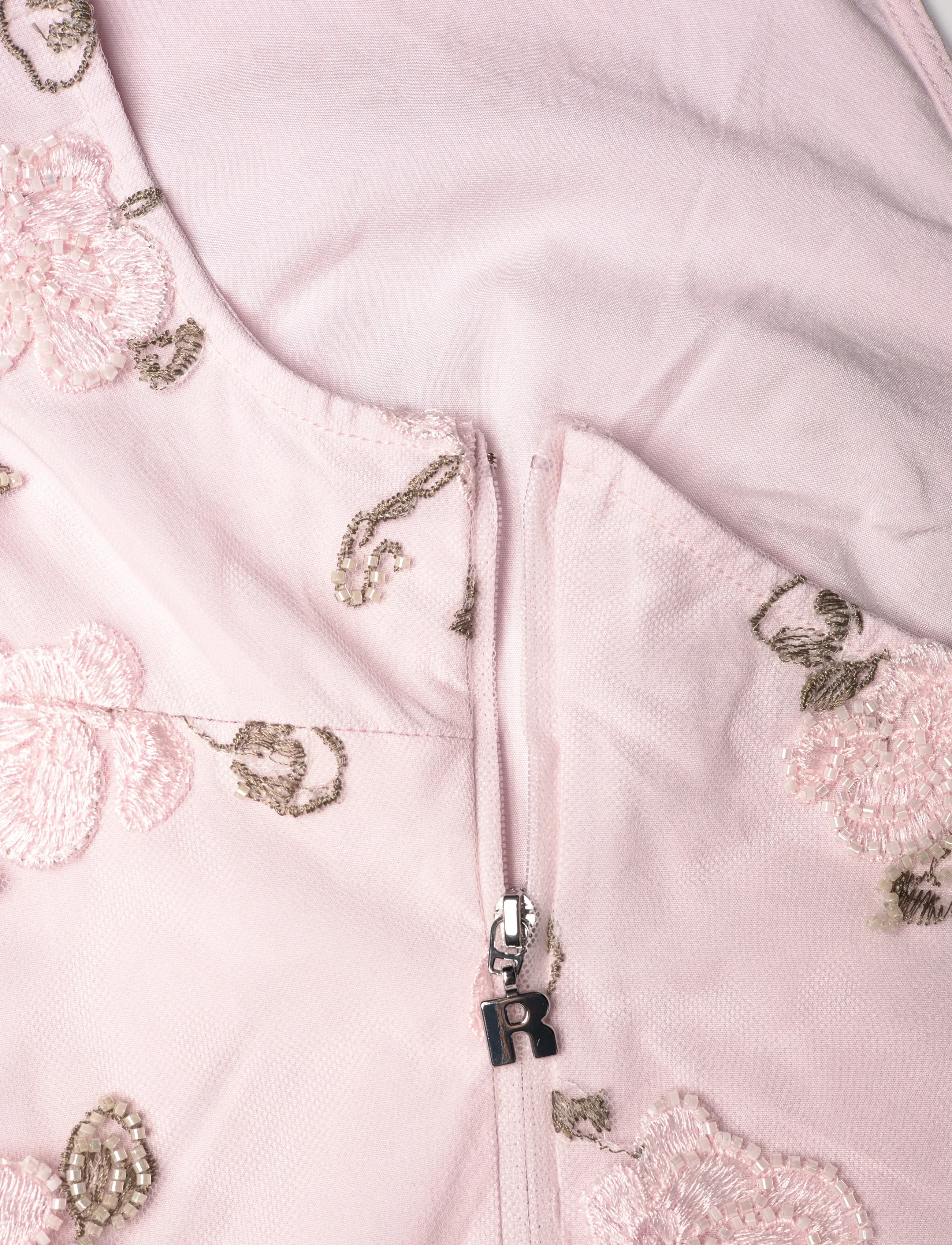 ROTATE - FLOWER BEADS MAXI DRESS - lilac ash comb. - 4
