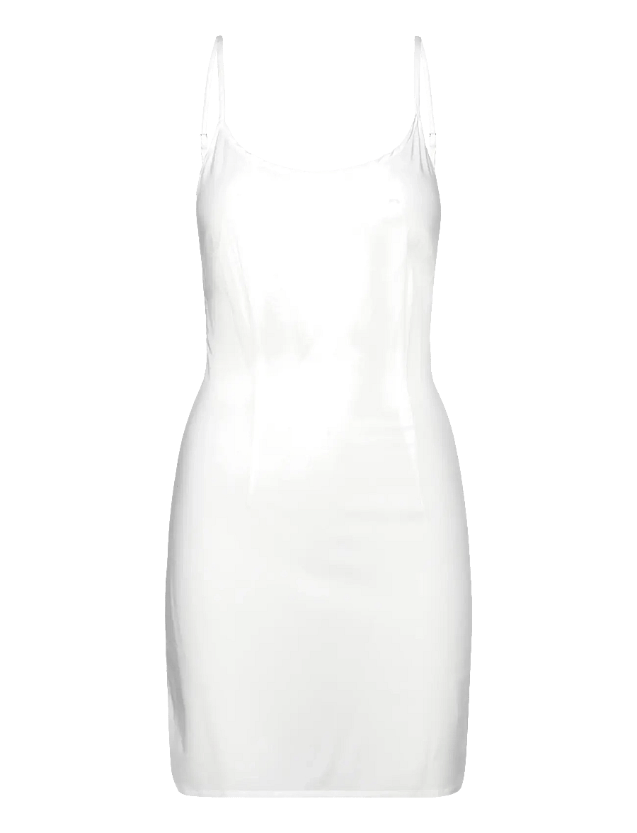 ROTATE - FLOWER BEADS BOXY DRESS - egret comb. - 2