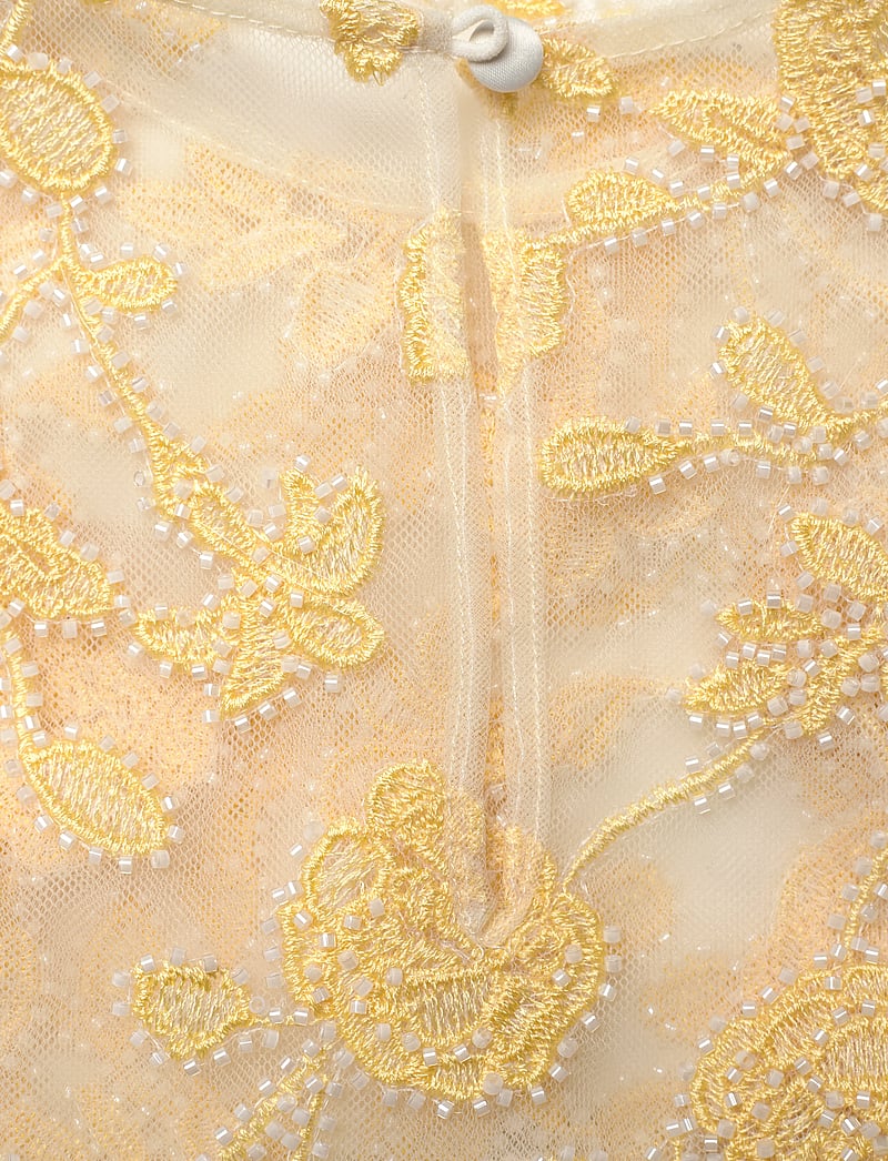 ROTATE - Flower Beads Top - t-shirts - egret comb. - 4