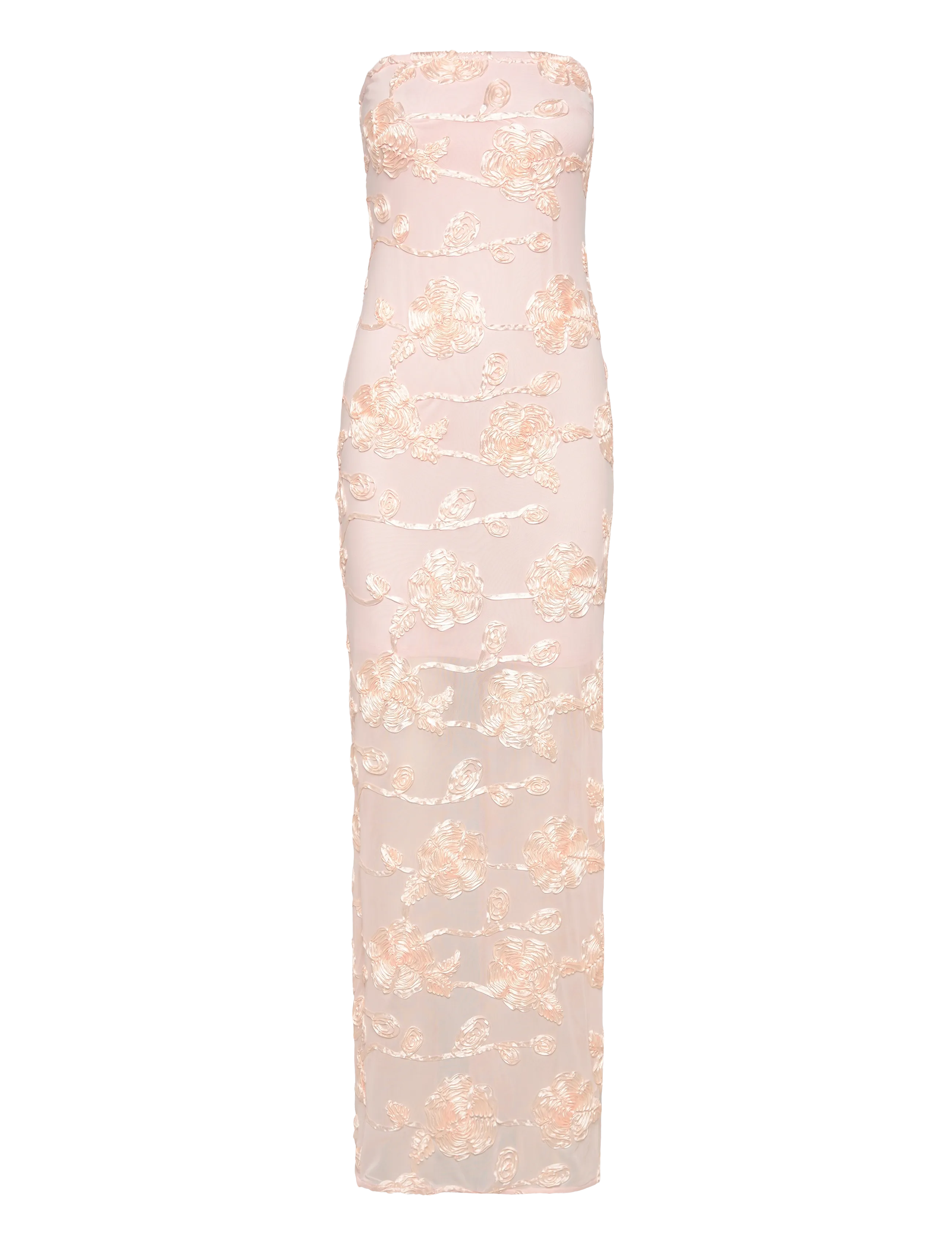 ROTATE Flower Mesh Tube Dress, 44, Dresses - Maxi Frauen