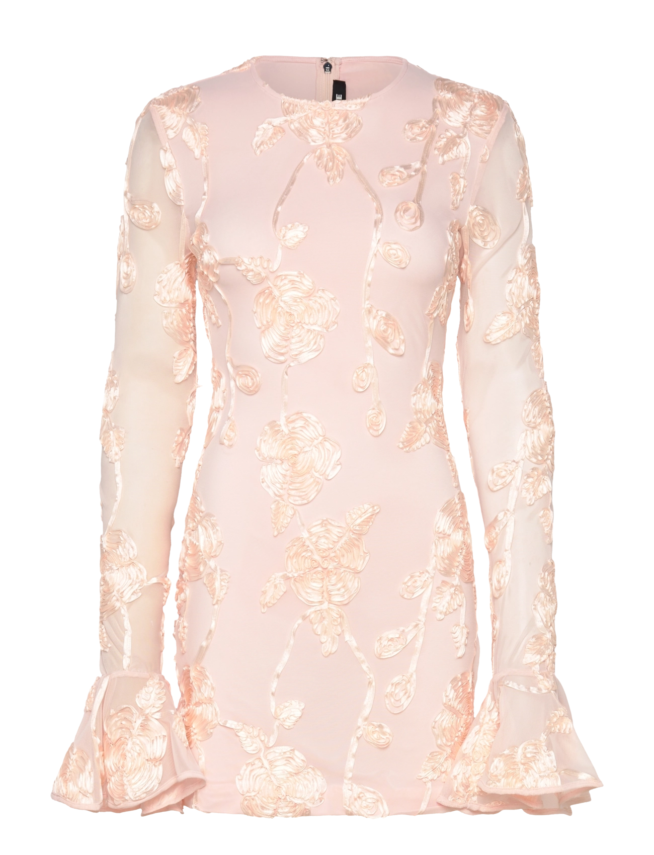 ROTATE Flower Mesh Mini Dress, 32, Designer - Party Dresses, Frauen
