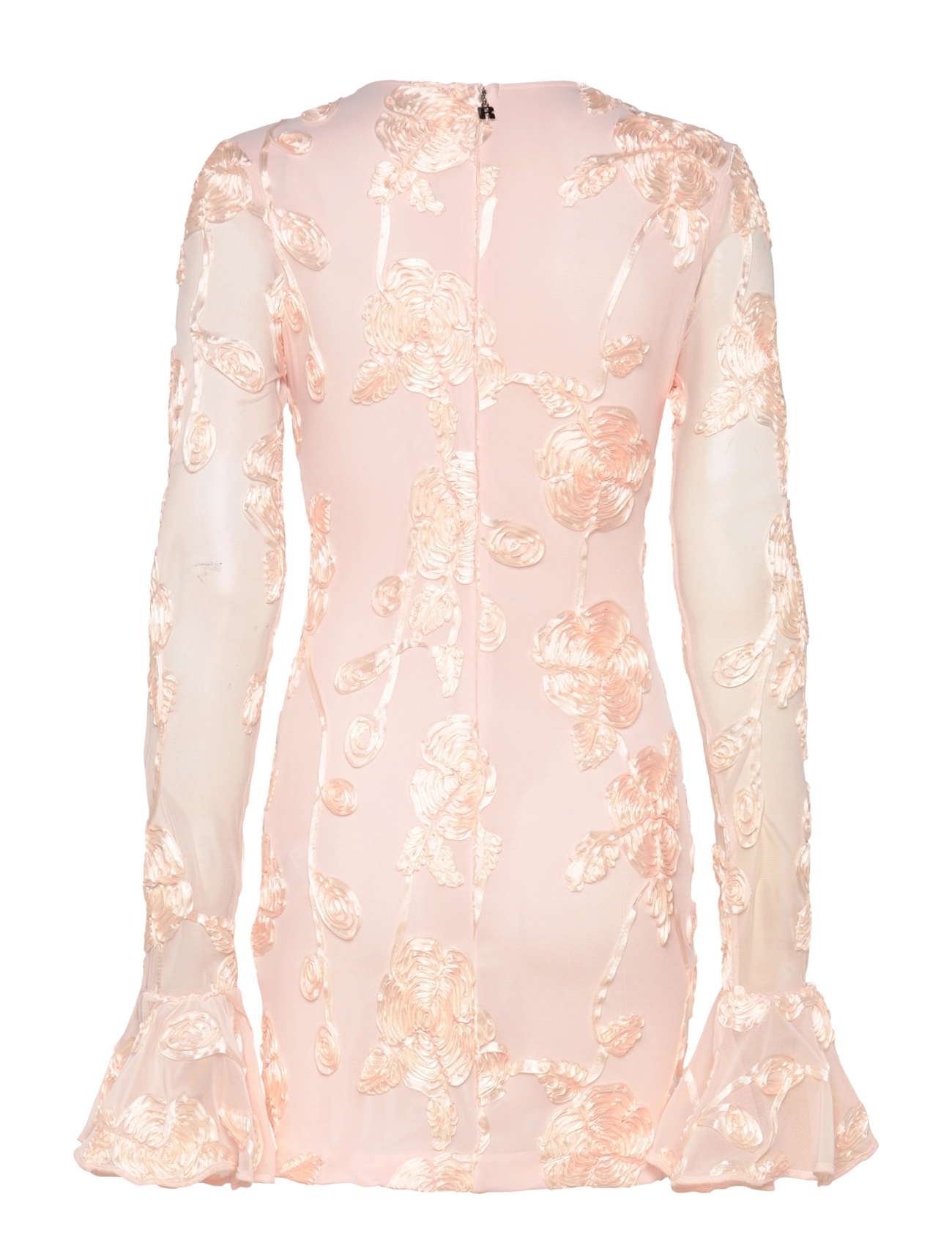 Flower Mesh Mini Dress 2