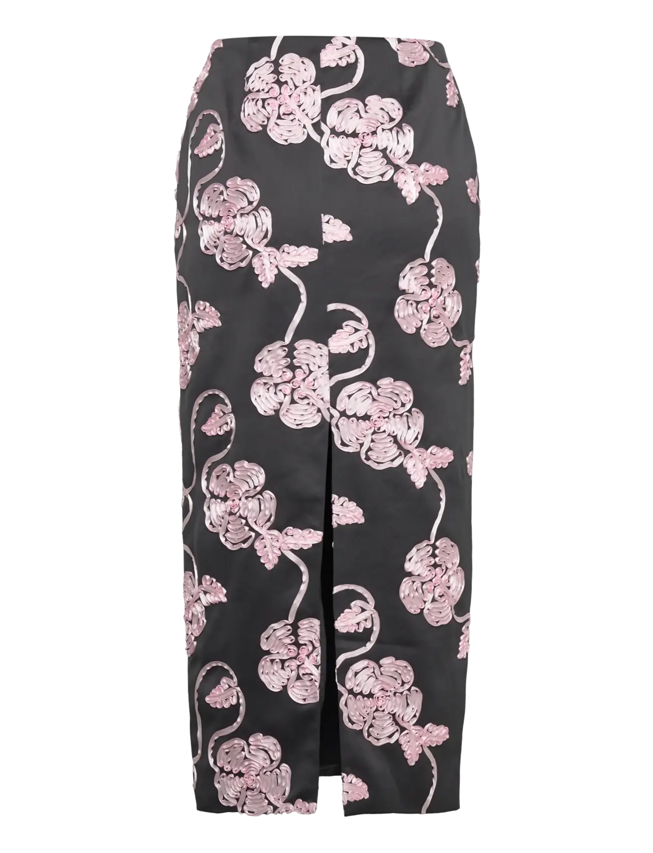 ROTATE - Maxi Pencil Skirt - jupes crayon - gray pinstripe comb. - 1