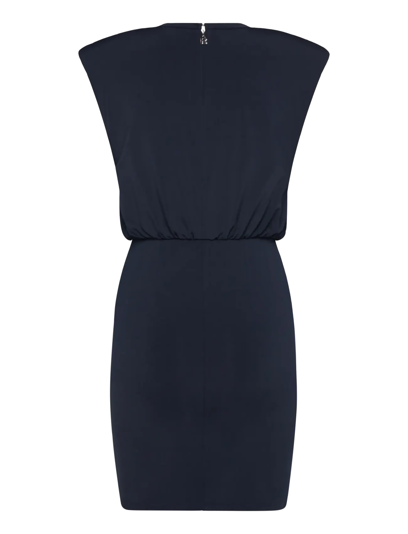 ROTATE - Slinky Ruched Mini Dress - korte kjoler - sky captain (dark blue) - 1