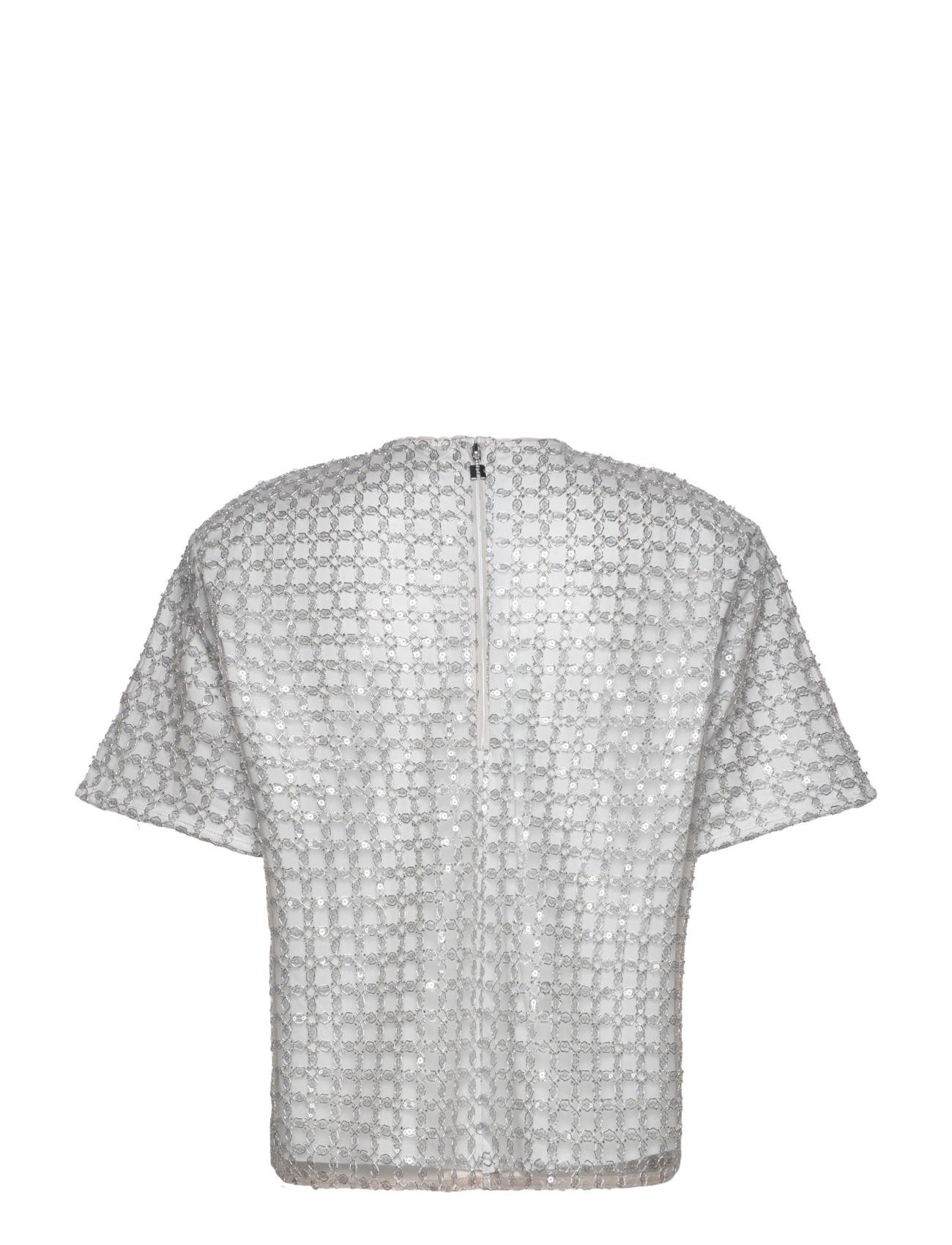 ROTATE - BEADED OVERSIZED TOP - doeskin (beige) - 1