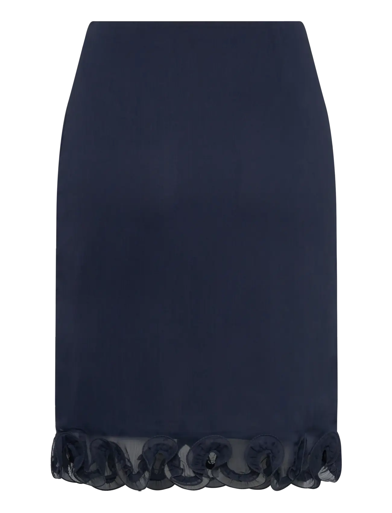ROTATE - Chiffon Ruffle Skirt - ołówkowe spódnice - sky captain (dark blue) - 1