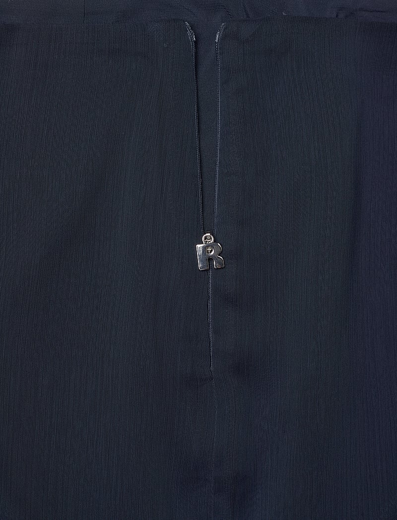 ROTATE Birger Christensen - Chiffon Ruffle Skirt - bleistiftröcke - sky captain (dark blue) - 2