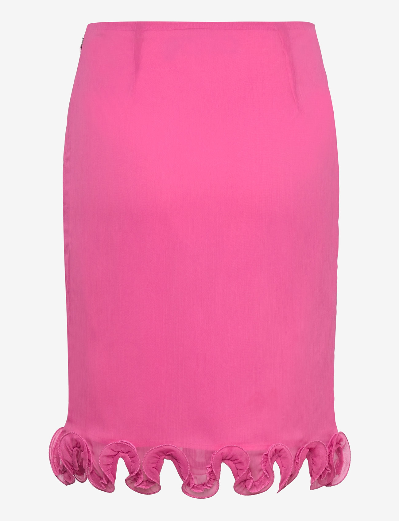 ROTATE Birger Christensen - Chiffon Ruffle Skirt - bleistiftröcke - carmine rose (pink) - 1
