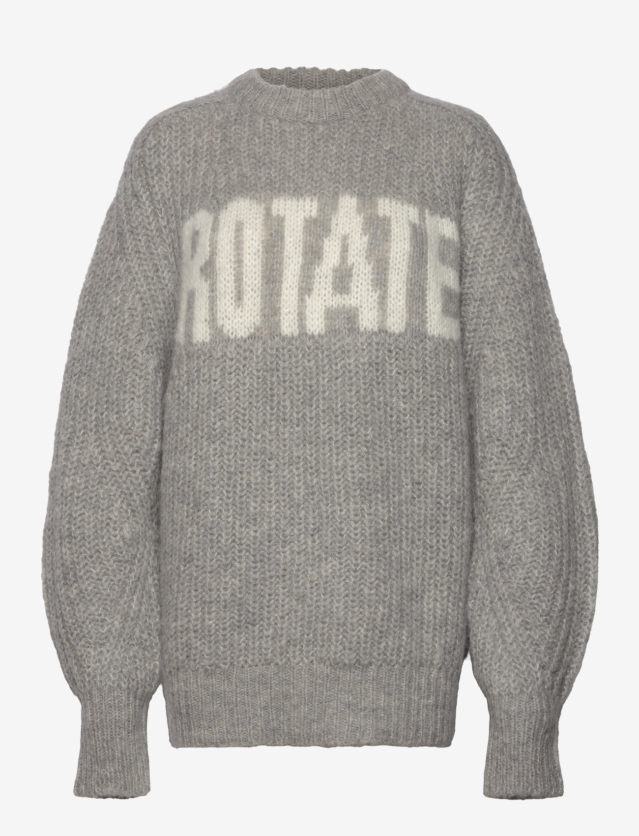 ROTATE Birger Christensen Knitted Logo Sweater (OTA1137491789 ...