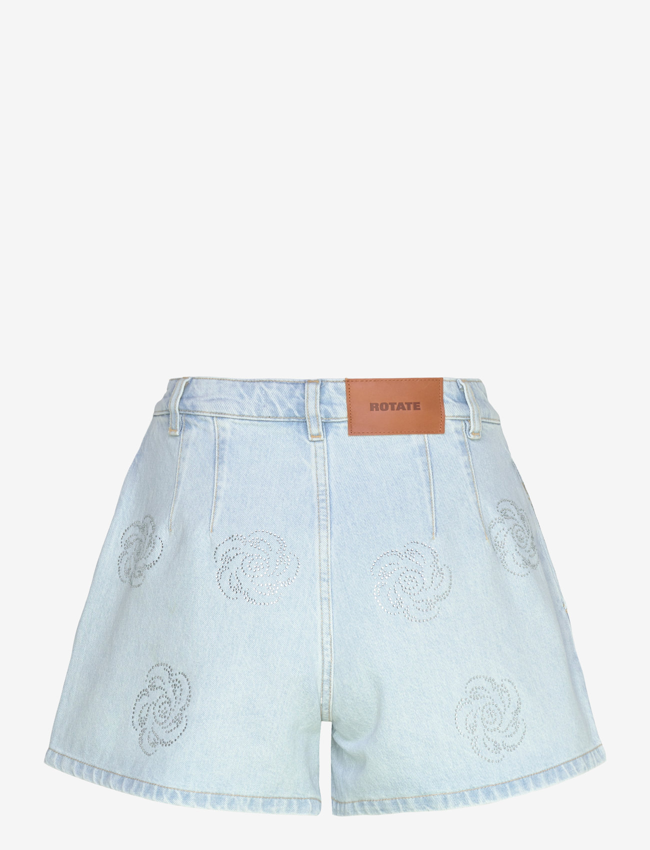ROTATE Birger Christensen - Denim Studs Shorts - light blue denim - 2