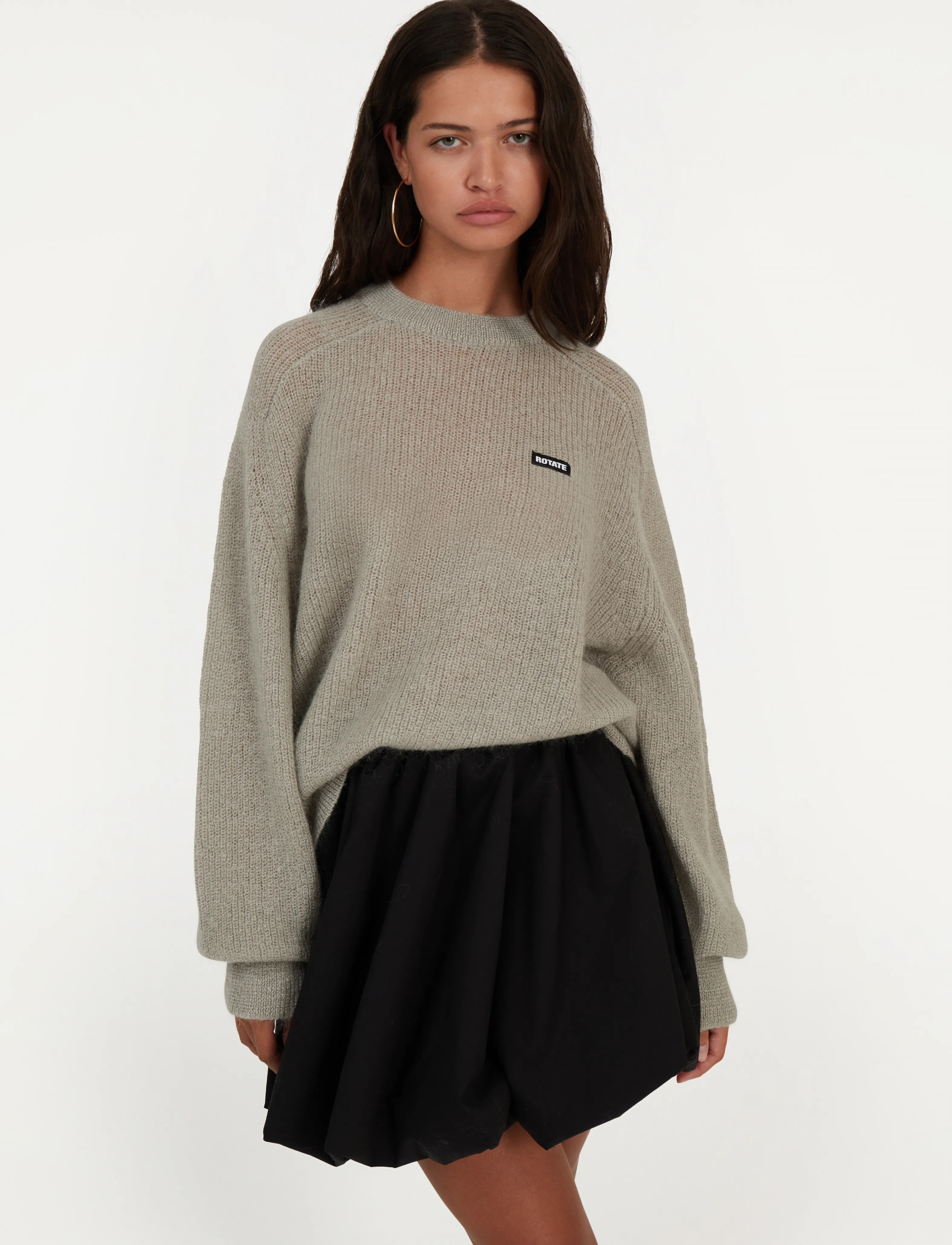ROTATE MINI BALLOON SKIRT - Röcke - BLACK / black