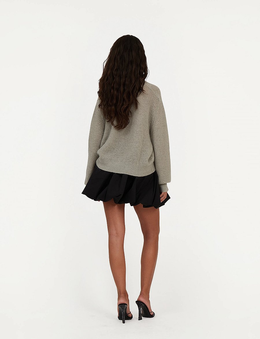 ROTATE - MINI BALLOON SKIRT - black - 3