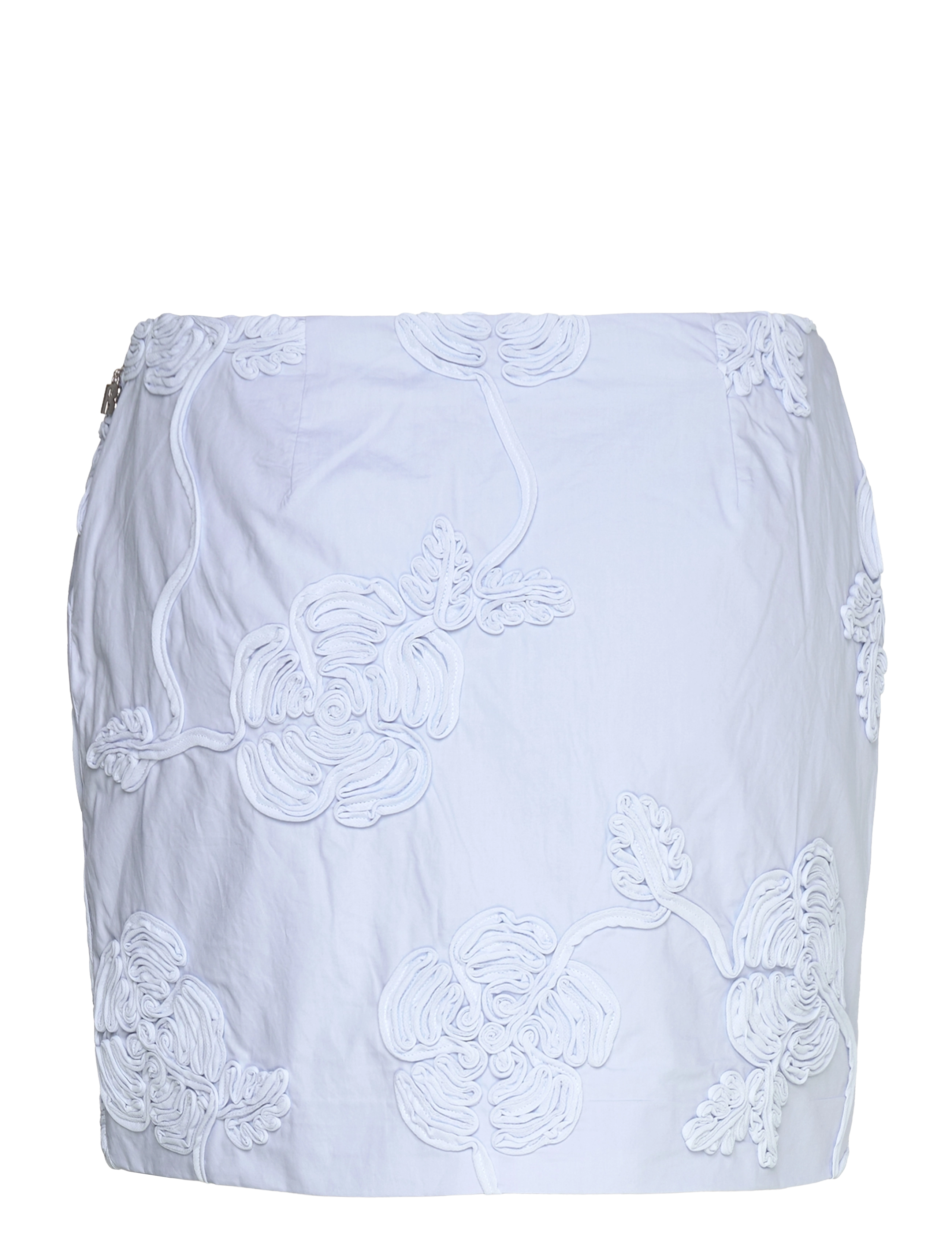 ROTATE - COTTON MINI SKIRT - short skirts - skyway (blue) - 1